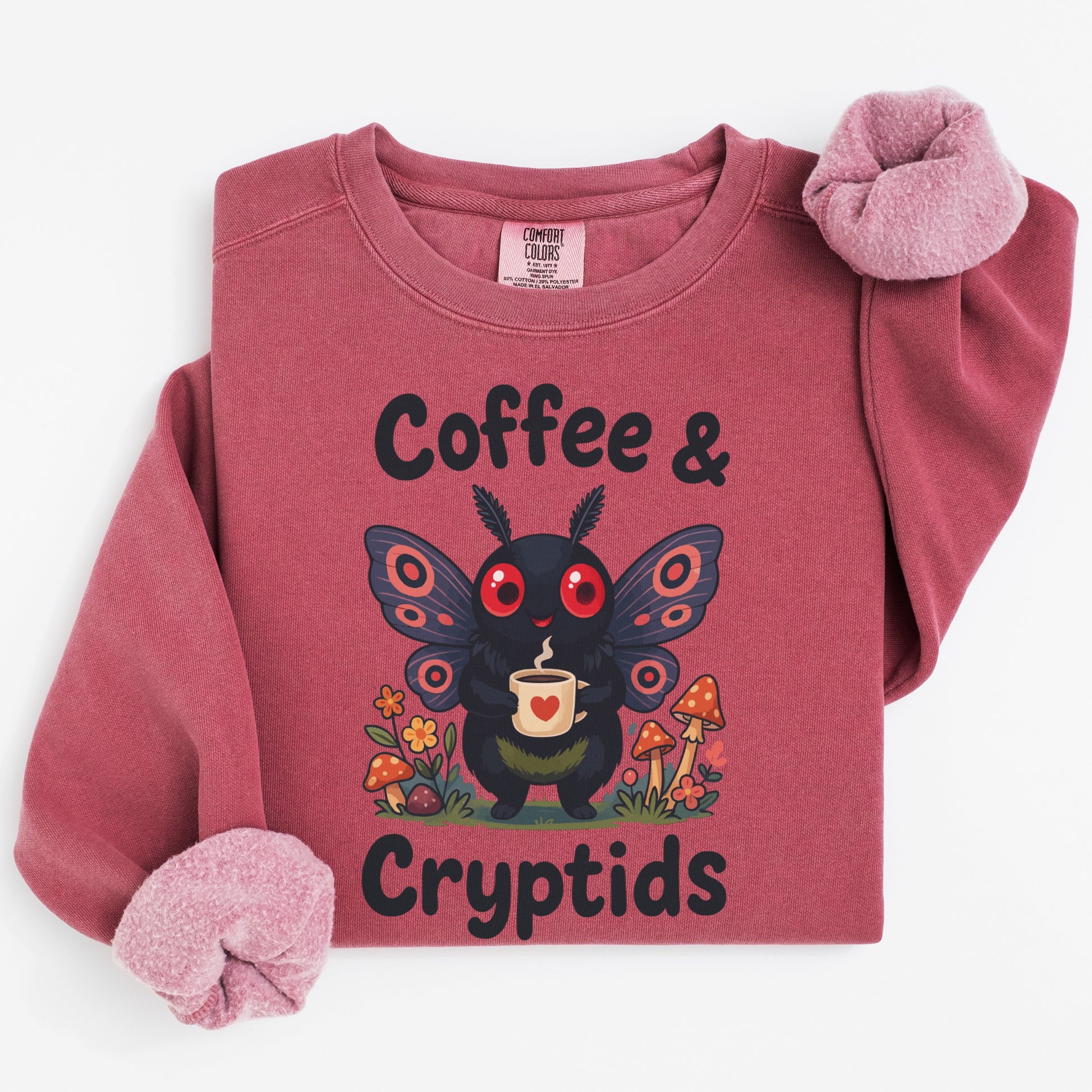 Coffee & Cryptids Graphic Pullover Sweatshirt product
