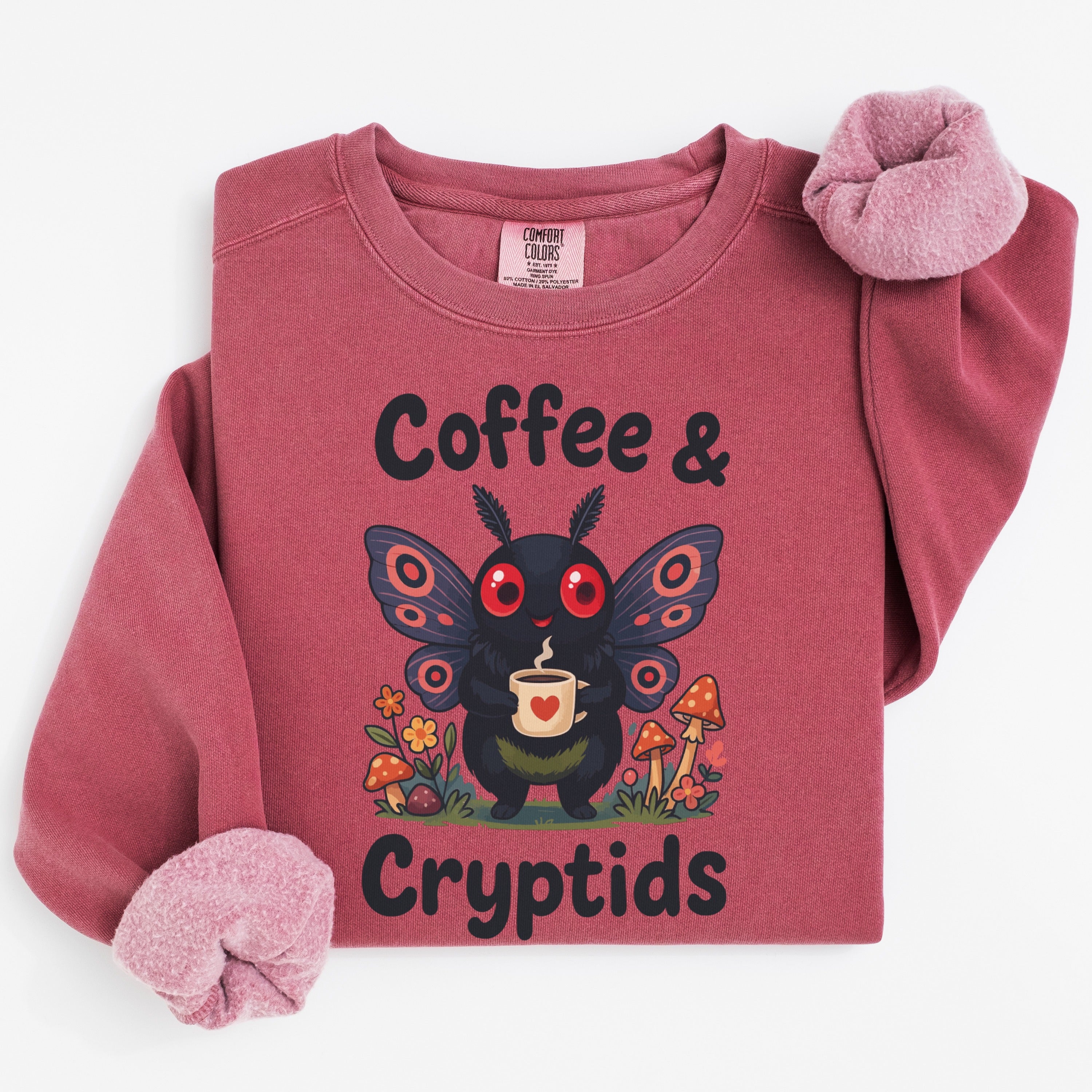 Coffee & Cryptids Graphic Pullover Sweatshirt product