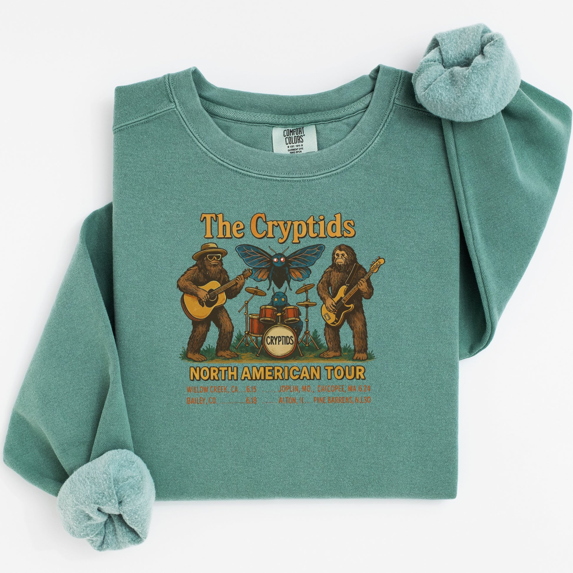 The Cryptids North American Tour Sweatshirt product