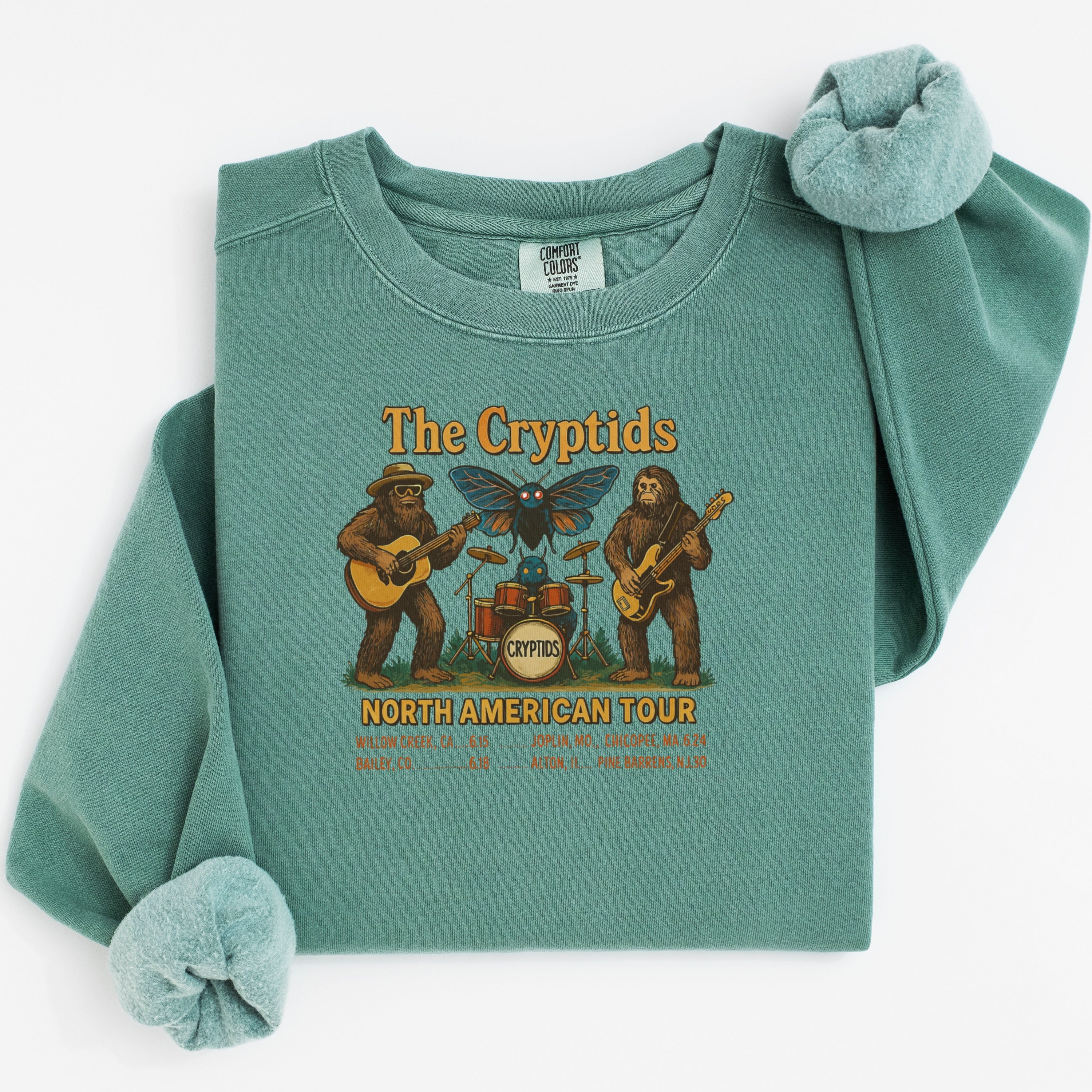 The Cryptids North American Tour Sweatshirt product