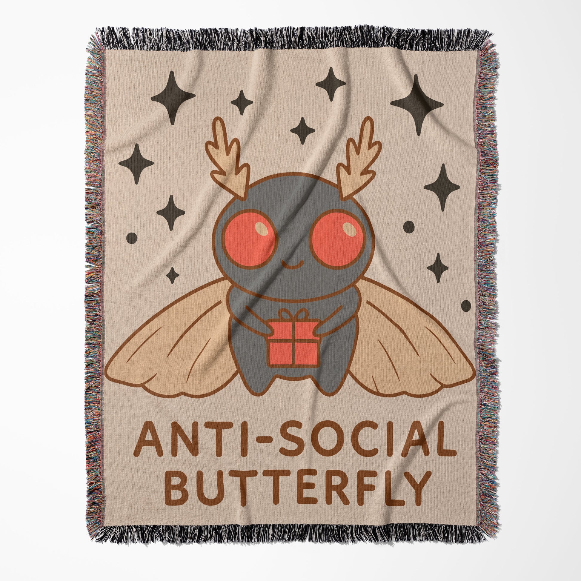 Anti-Social Butterfly Cute Gift Blanket product