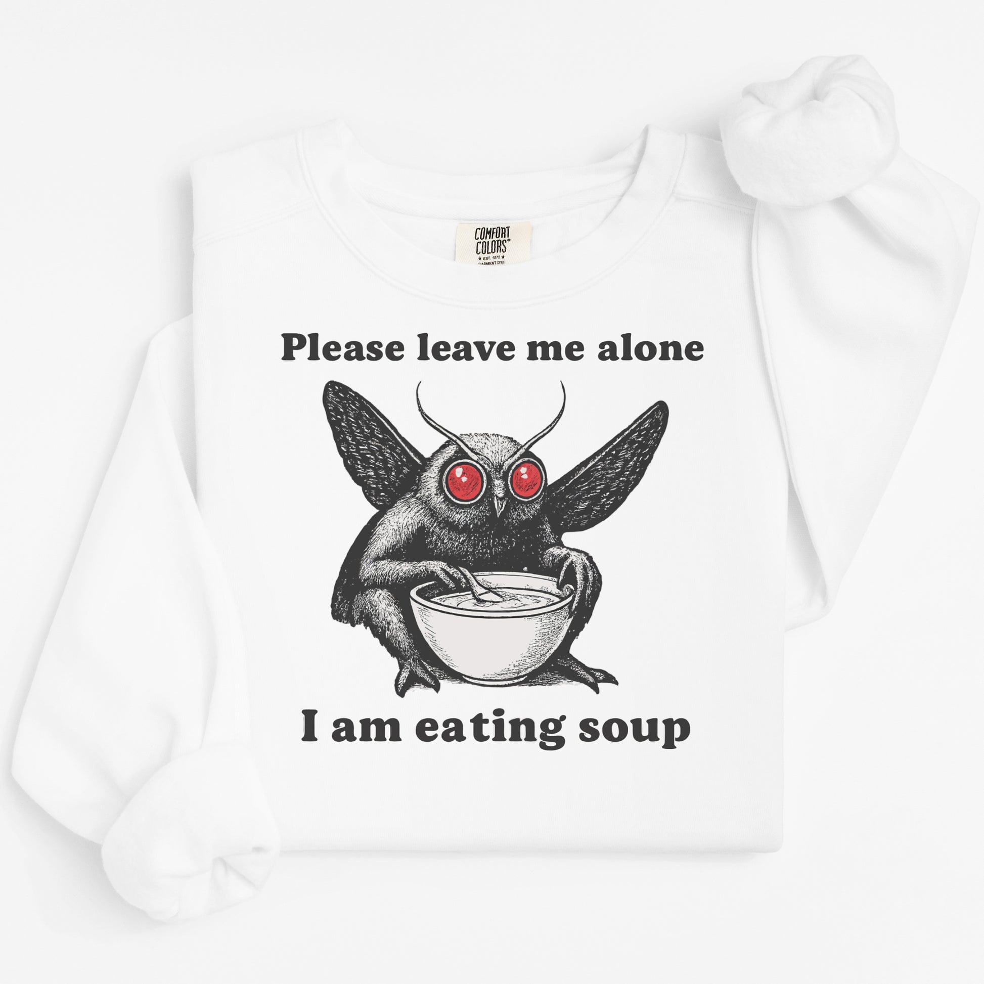 Please Leave Me Alone Eating Soup Shirt product
