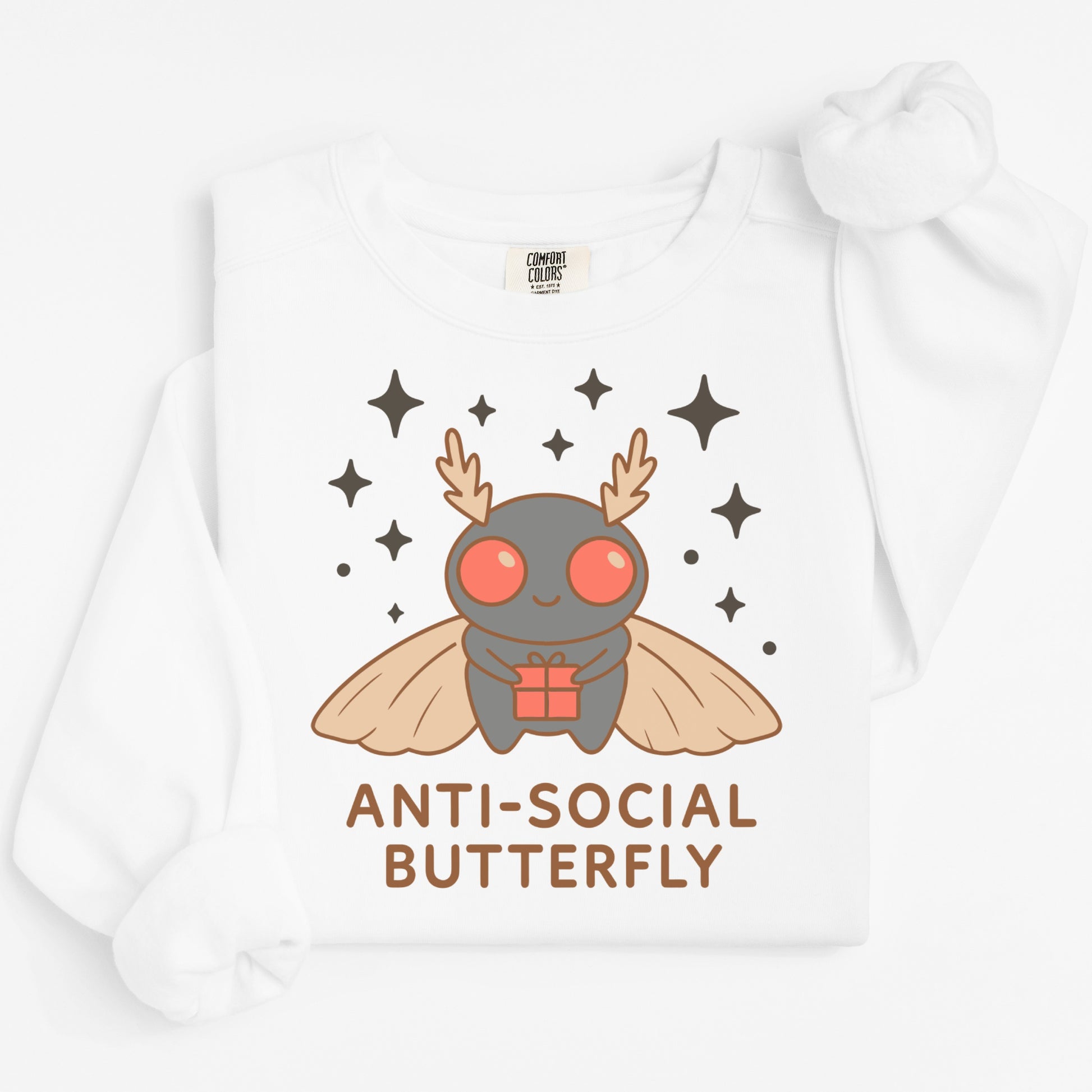 Anti-Social Butterfly Cute Graphic Sweatshirt product