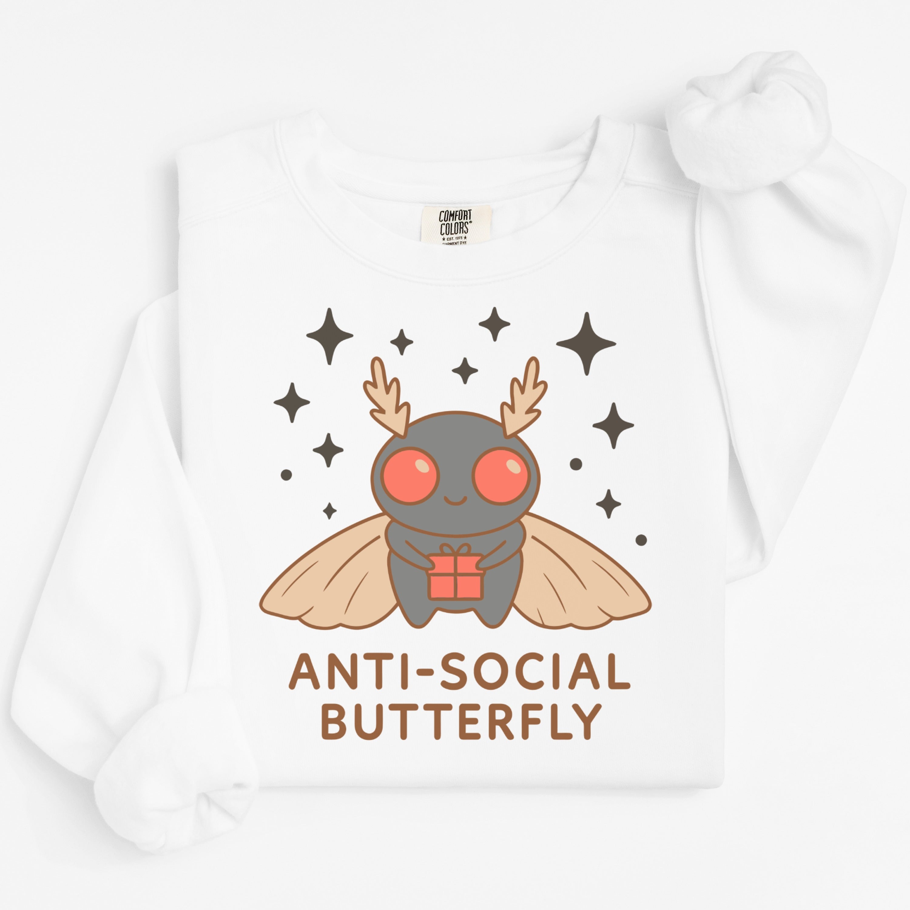 Anti-Social Butterfly Cute Graphic Sweatshirt product