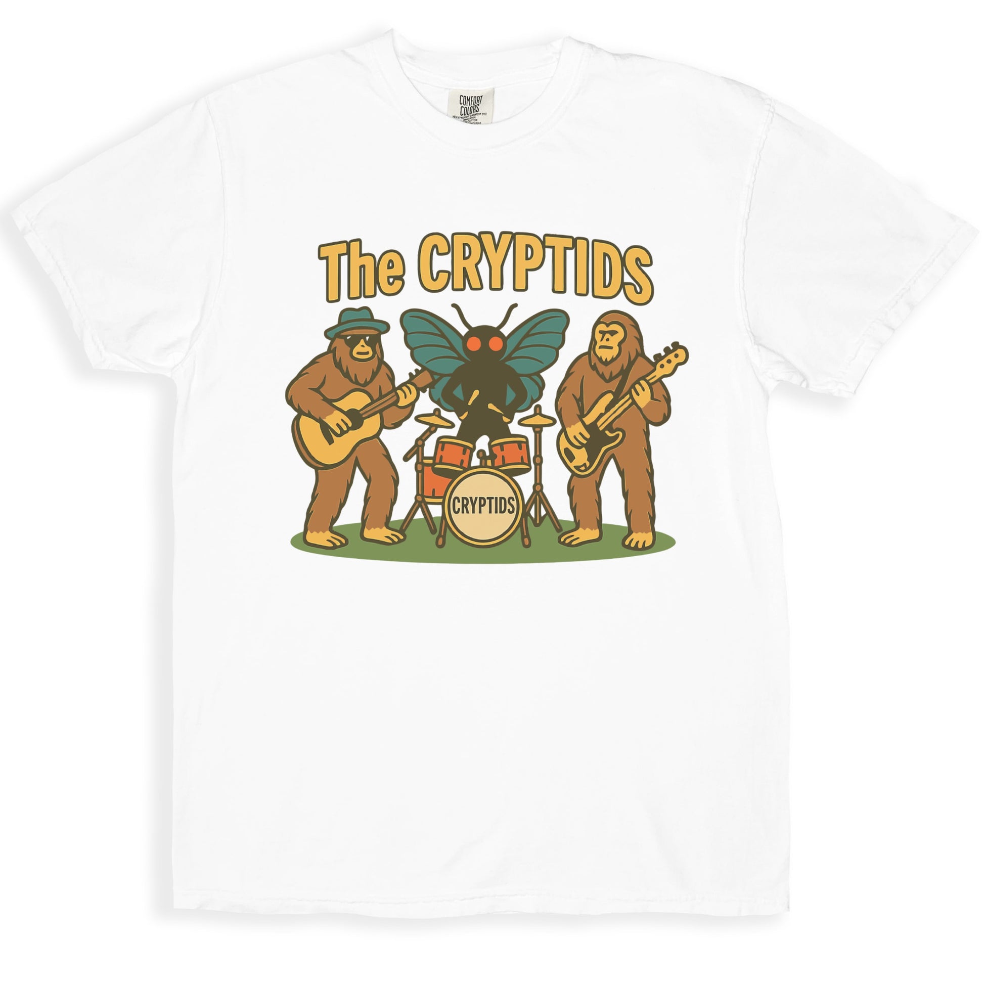 The Cryptids Band Graphic Shirt Music Lover Product