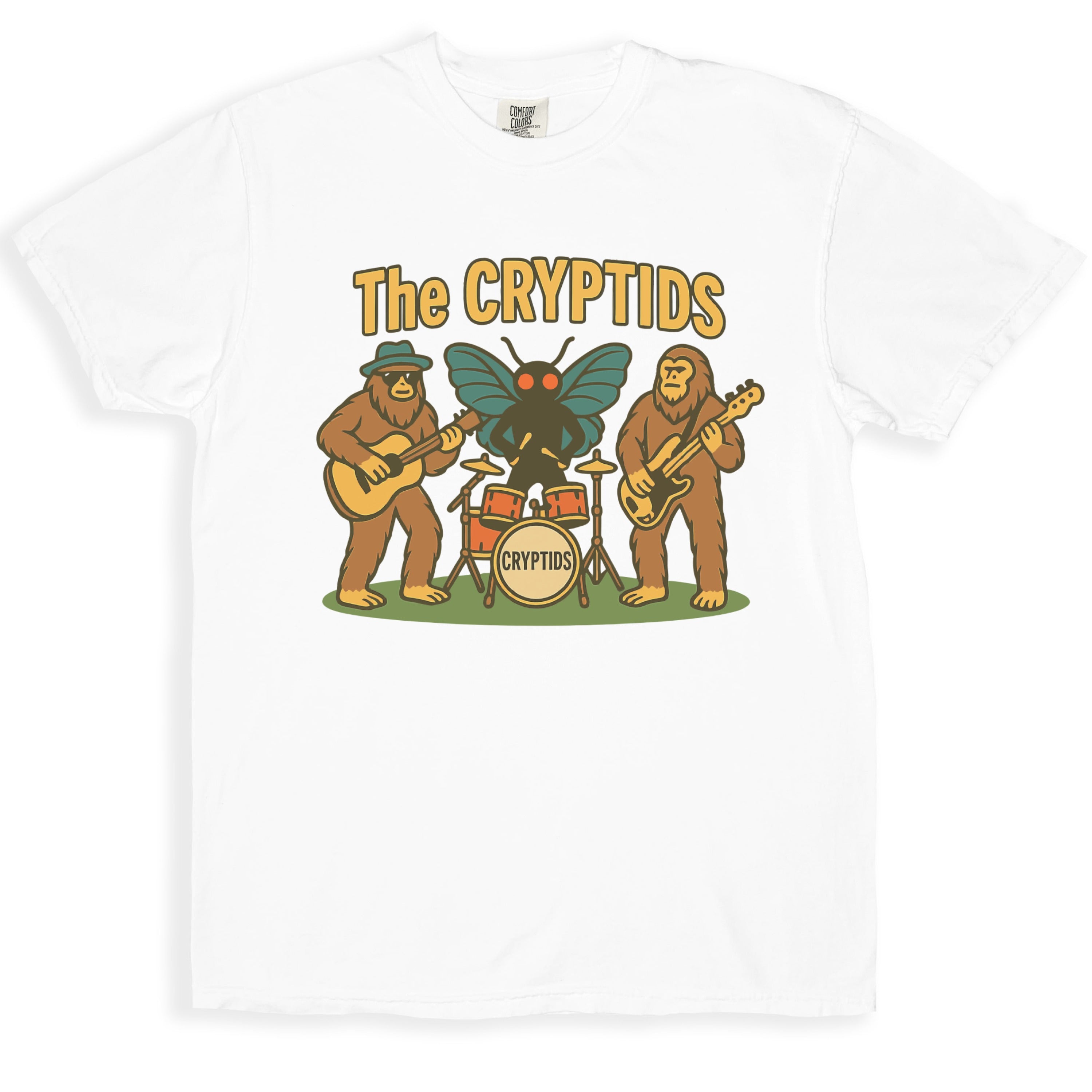 The Cryptids Band Graphic Shirt Music Lover Product