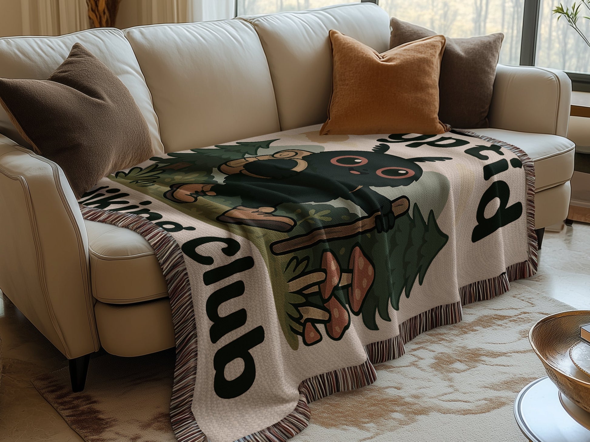 Woodland Explorer Owl Club Cozy Blanket product