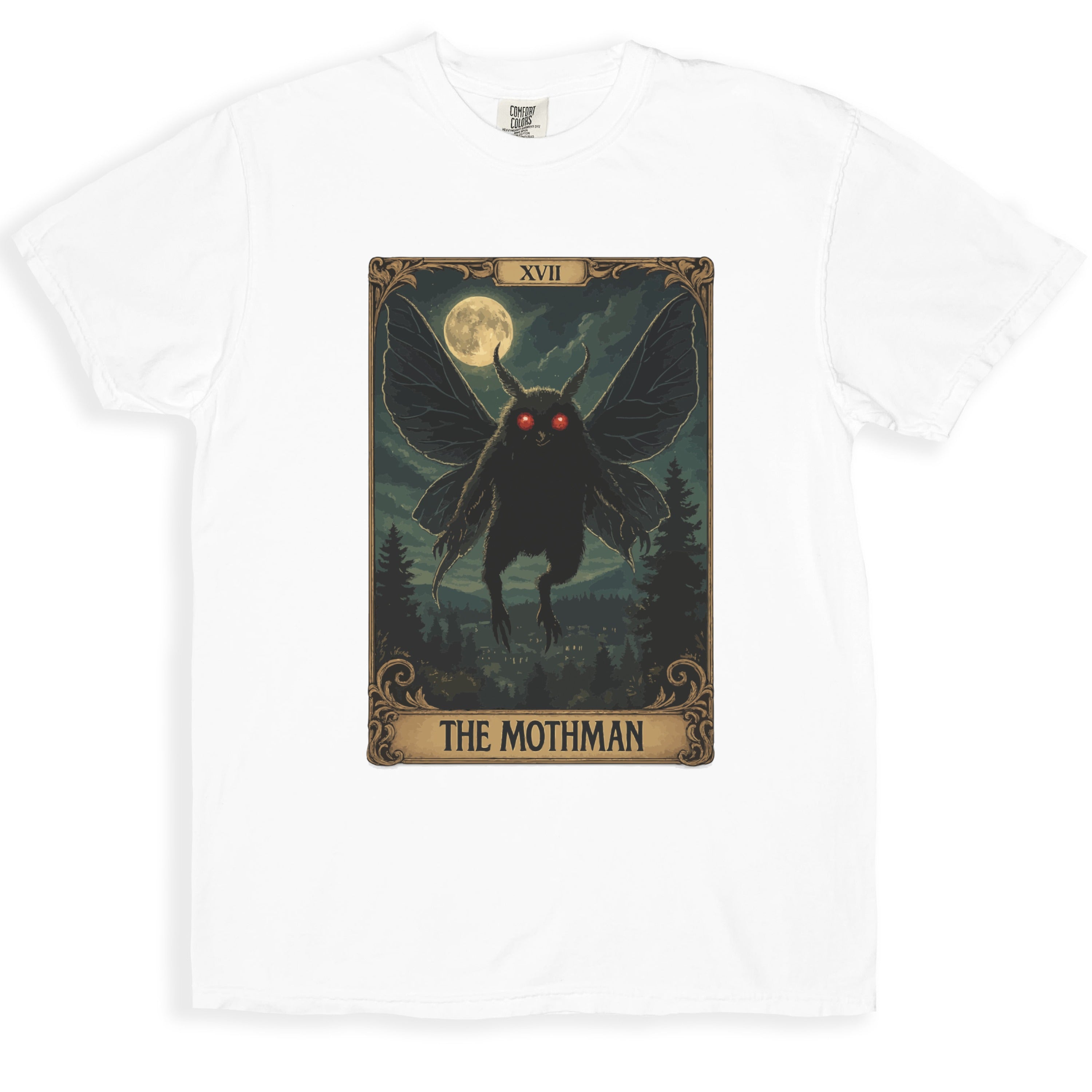 Mysterious Mothman Under Full Moon T-Shirt product type