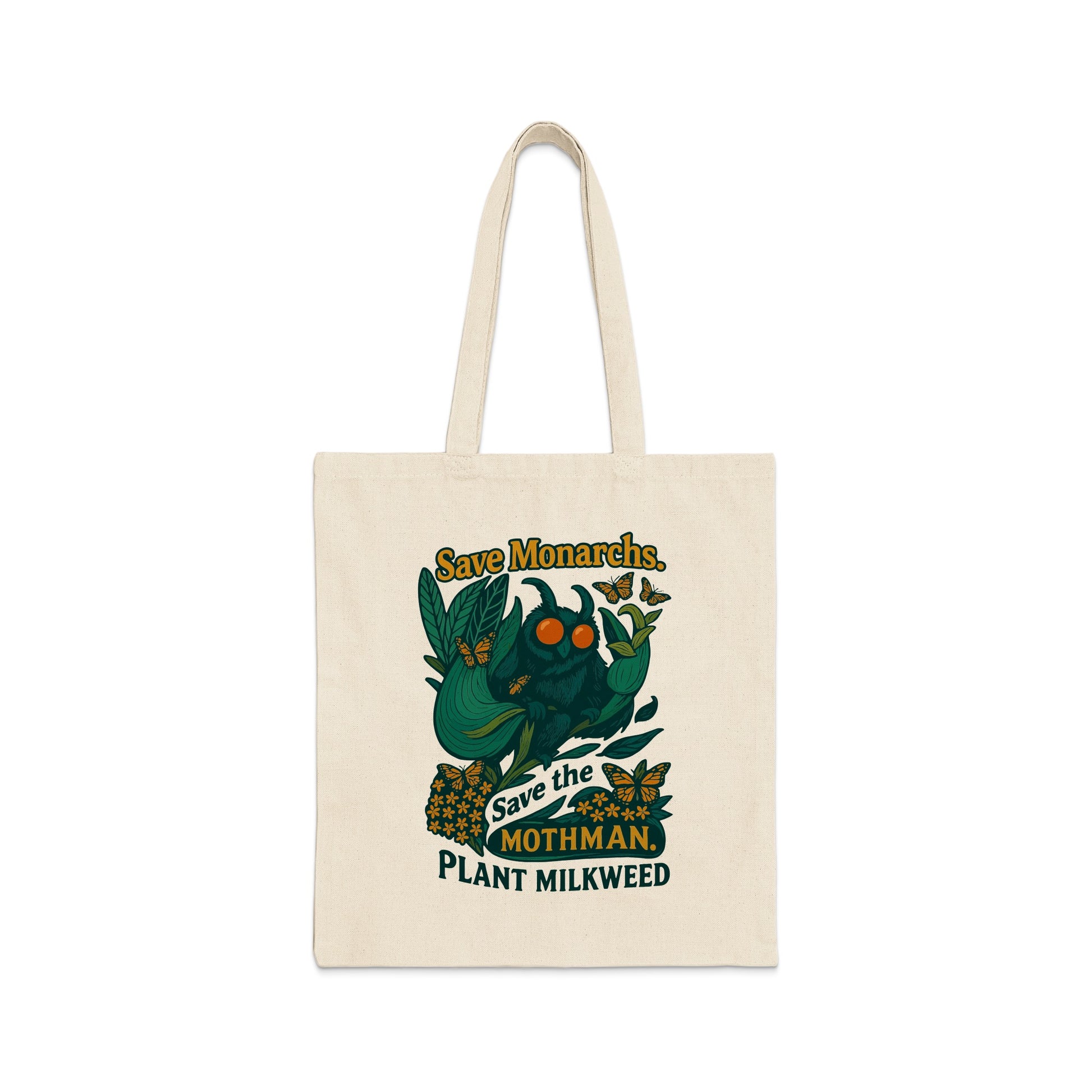 Save the Mothman Plant Milkweed Tote Bag product