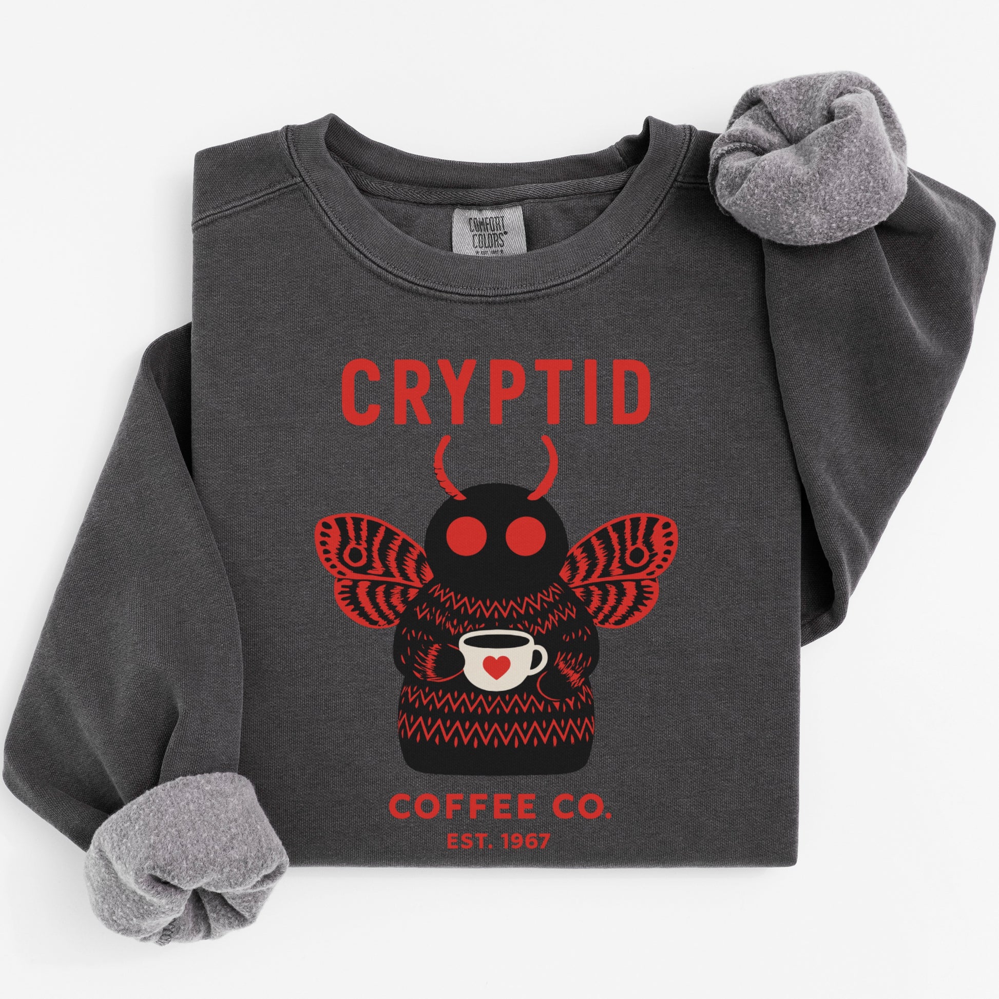 Cryptid Coffee Co Mothman Graphic Sweatshirt product