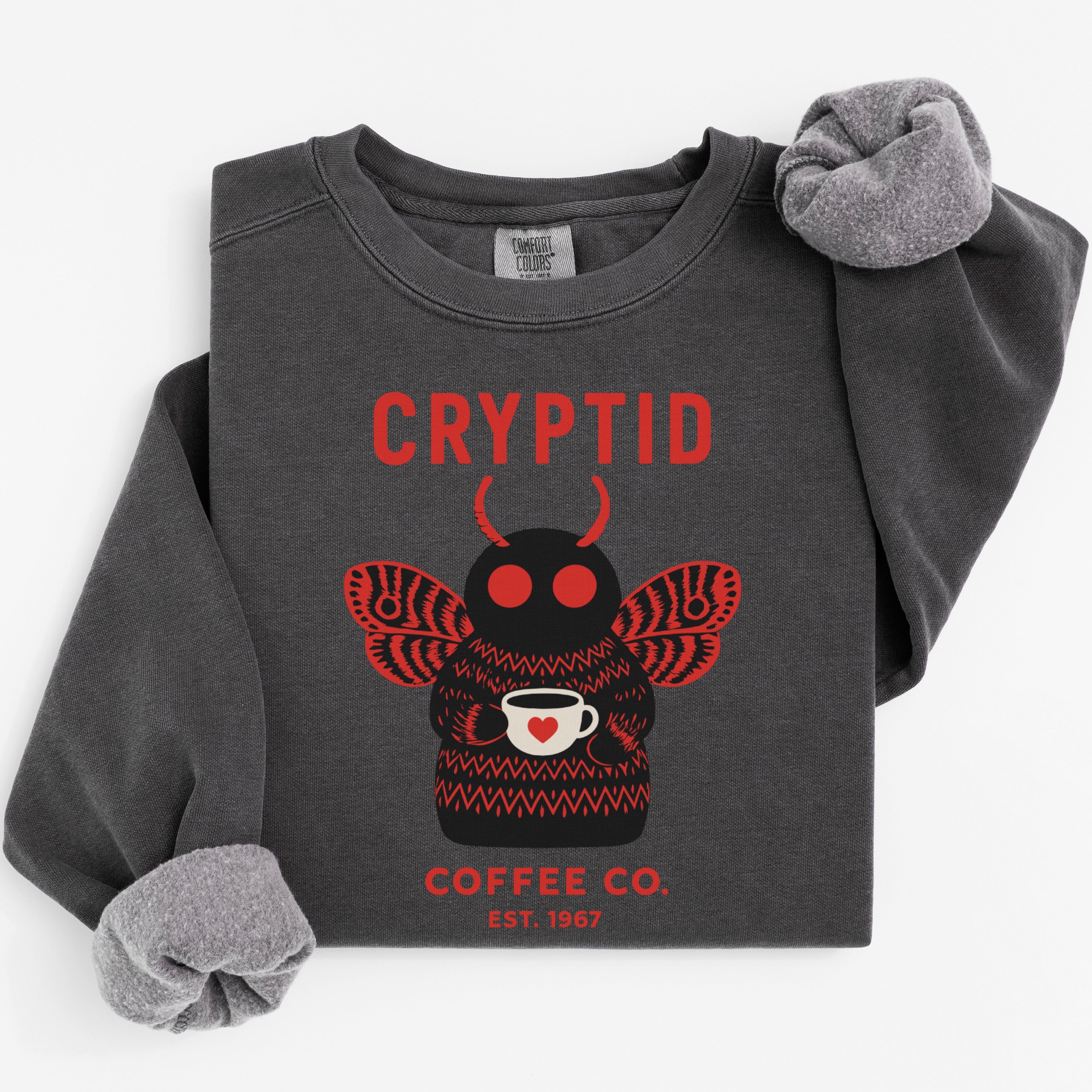 Cryptid Coffee Co Mothman Graphic Sweatshirt product