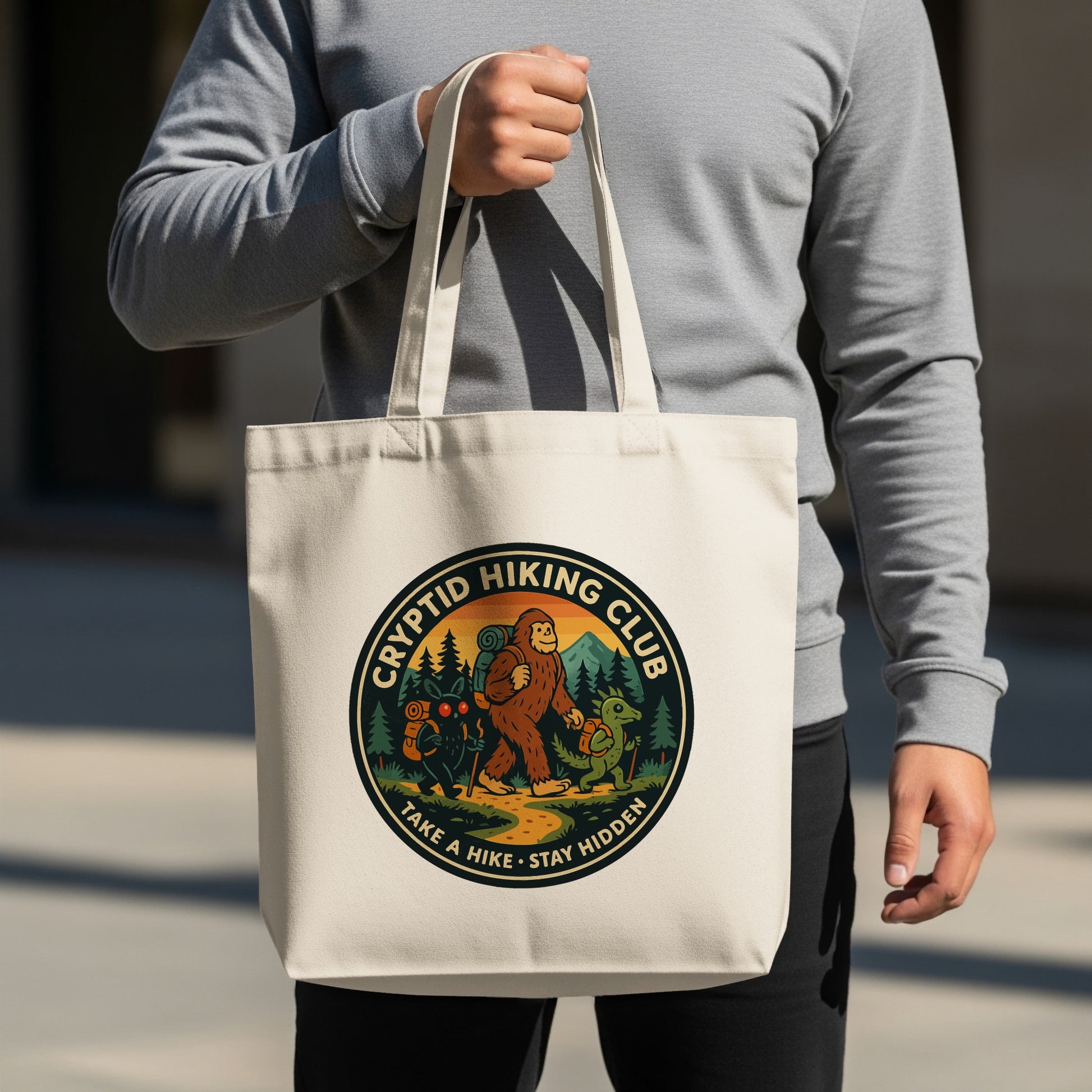 Cryptid Hiking Club Take a Hike Stay Hidden product type
