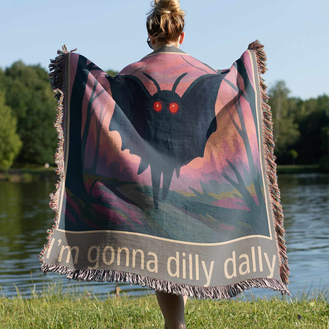 You Guys Go Ahead I'm Gonna Dilly Dally Blanket product