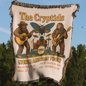 The Cryptids North American Tour Tapestry product type