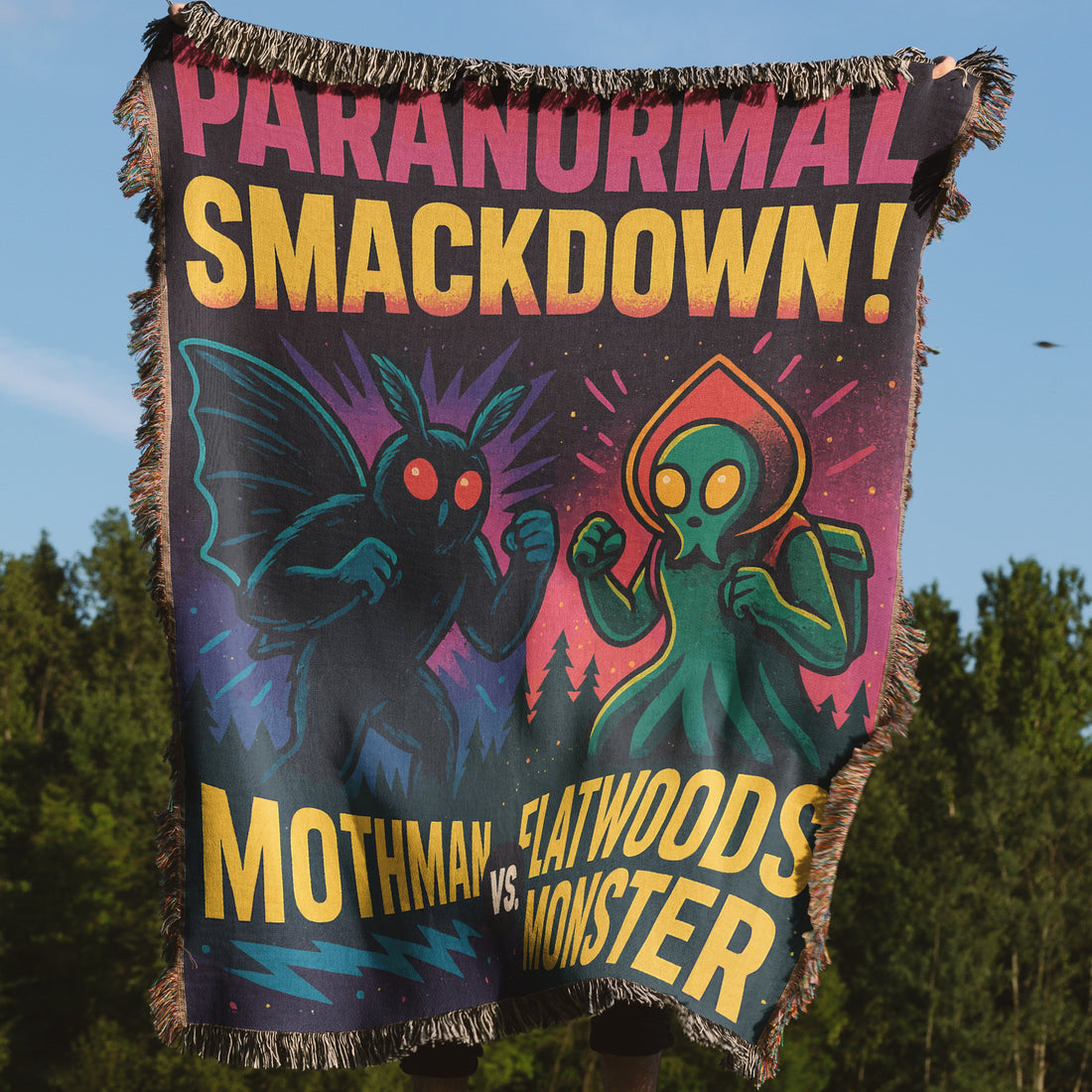 Paranormal Smackdown Mothman vs Flatwoods Monster product