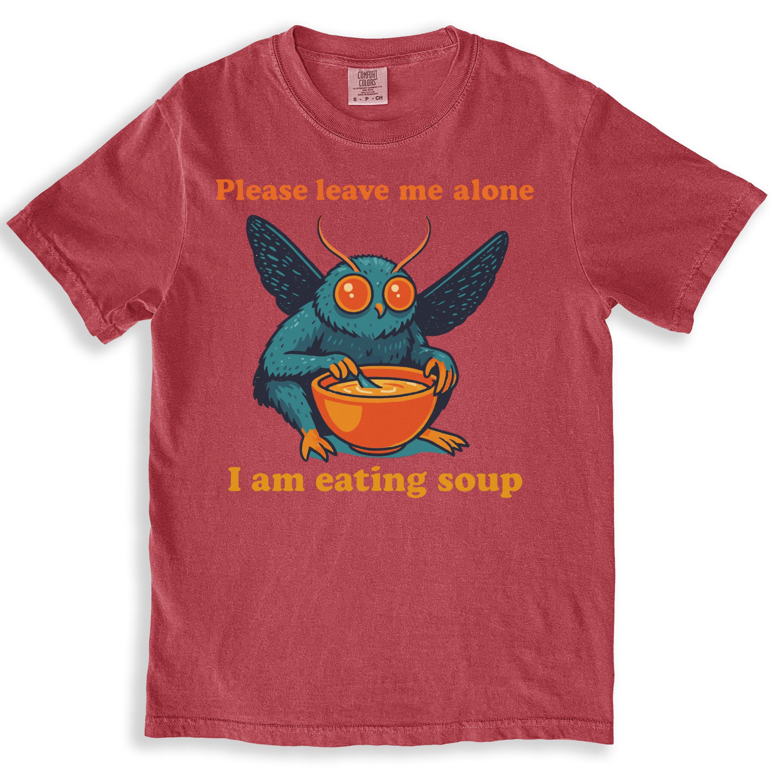 Please Leave Me Alone Moth Eating Soup T-shirt product type