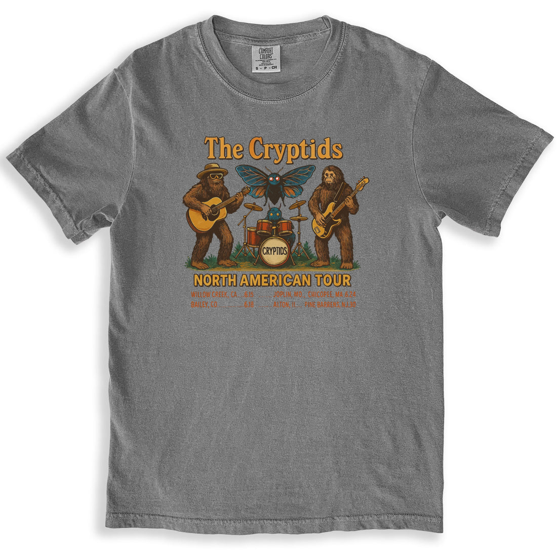The Cryptids North American Tour Graphic T-shirt product