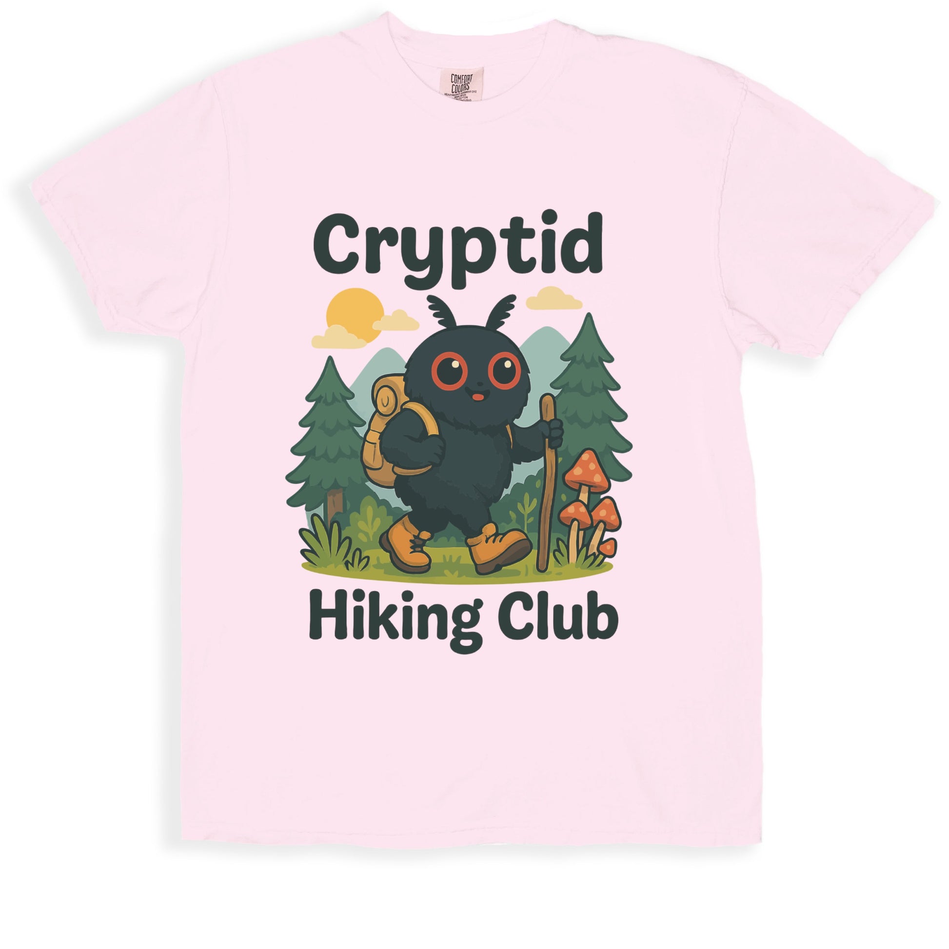 Cryptid Hiking Club Illustrated T-Shirt product