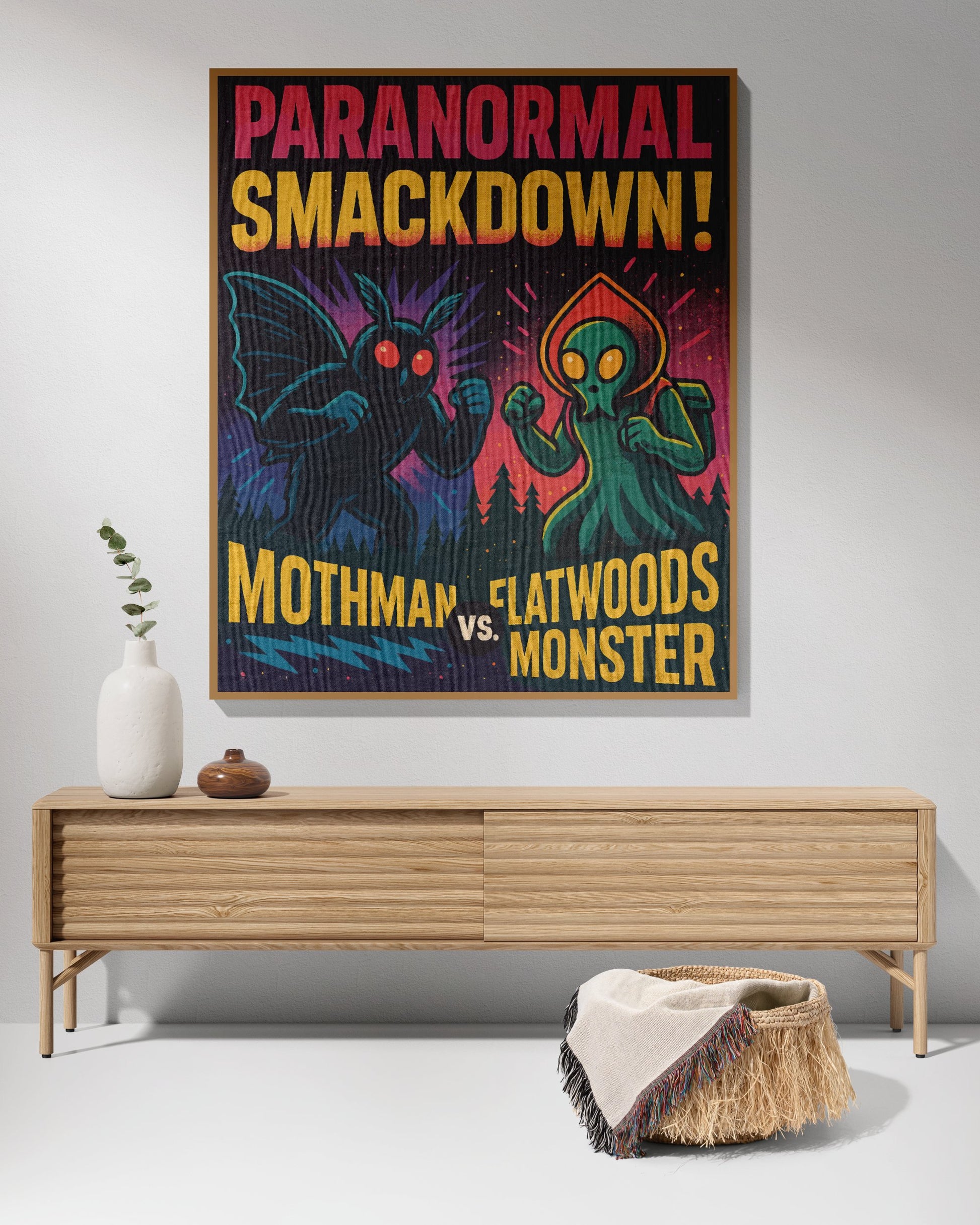 Paranormal Smackdown Mothman Flatwoods Monster product type