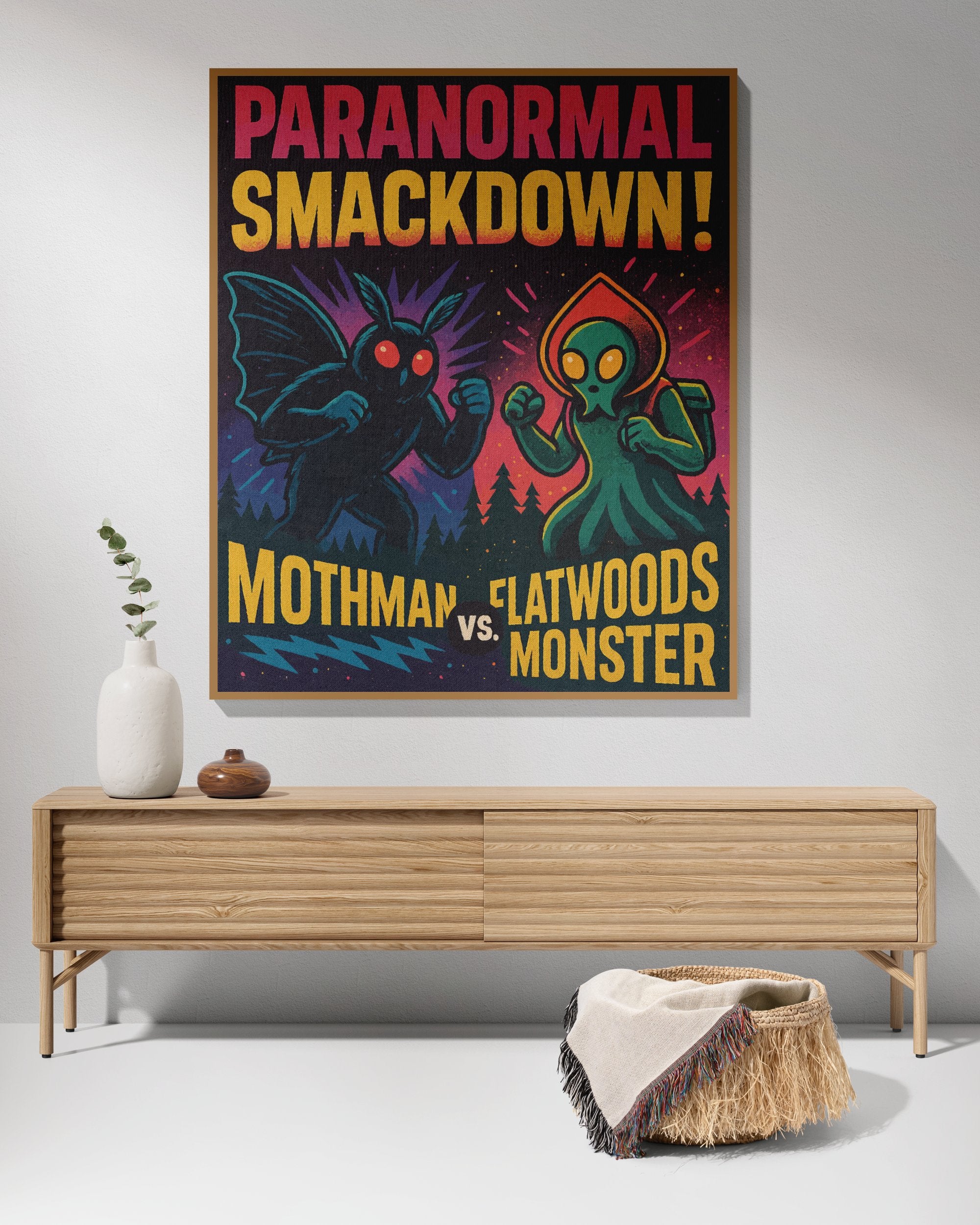 Paranormal Smackdown Mothman Flatwoods Monster product type