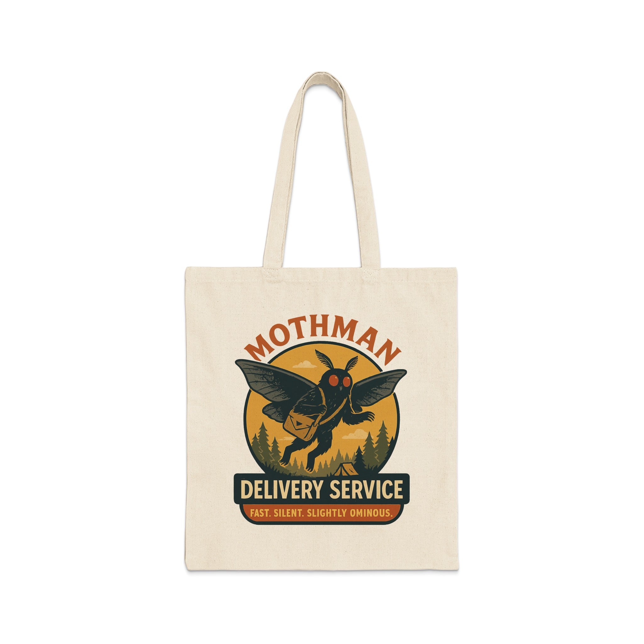 Mothman Delivery Service Fast Silent Tote Bag product