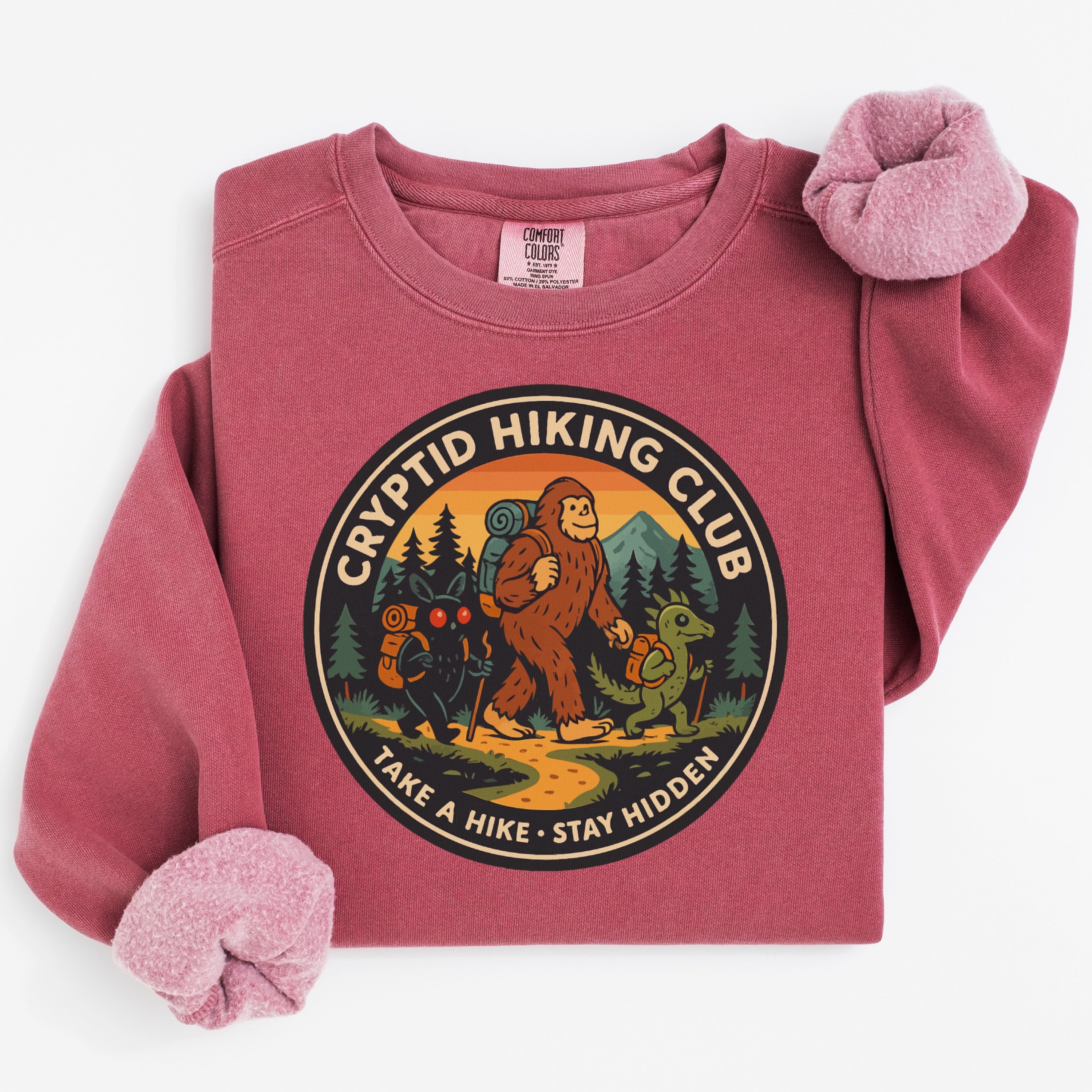 Cryptid Hiking Club Take A Hike Stay Hidden product