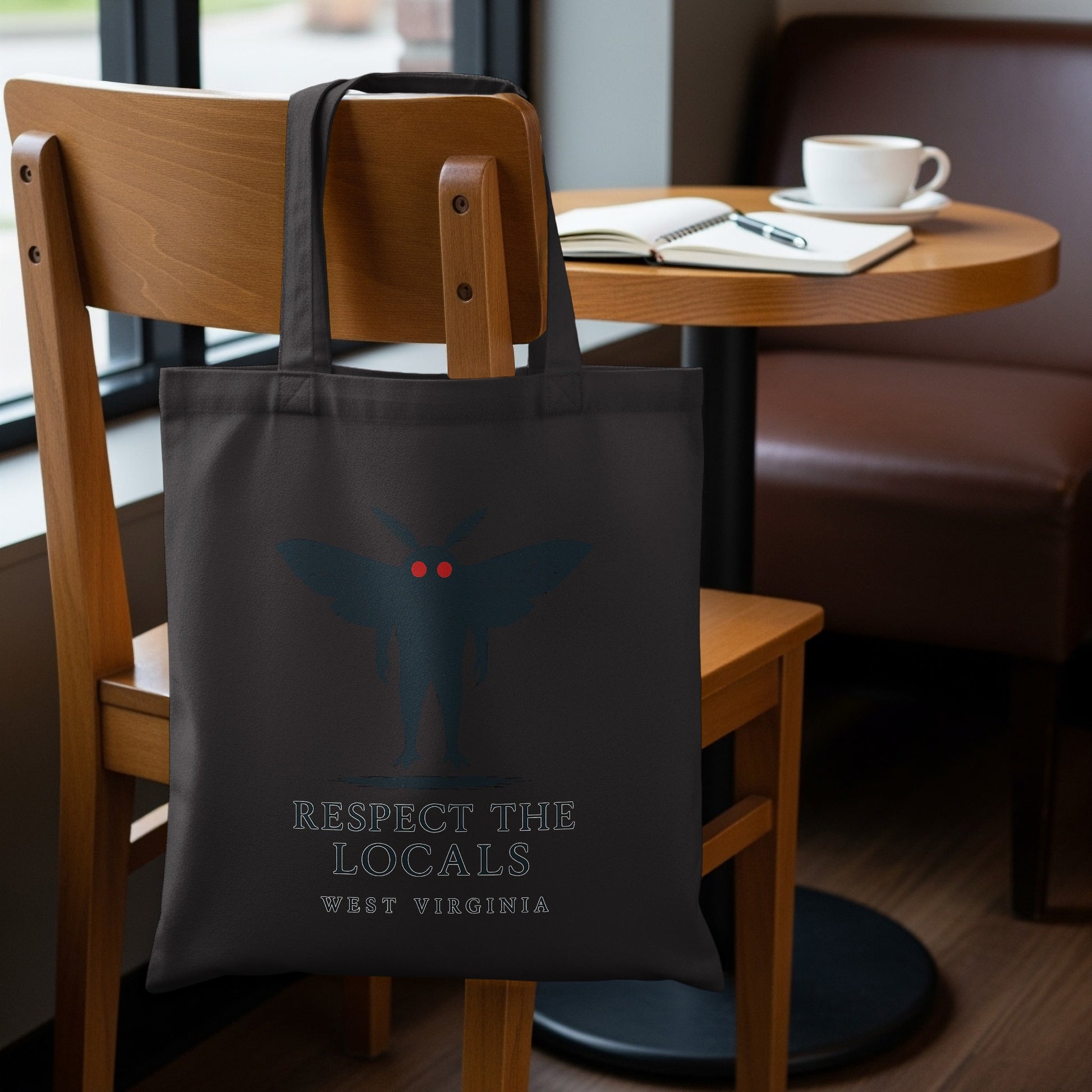 Respect The Locals West Virginia Tote Bag product