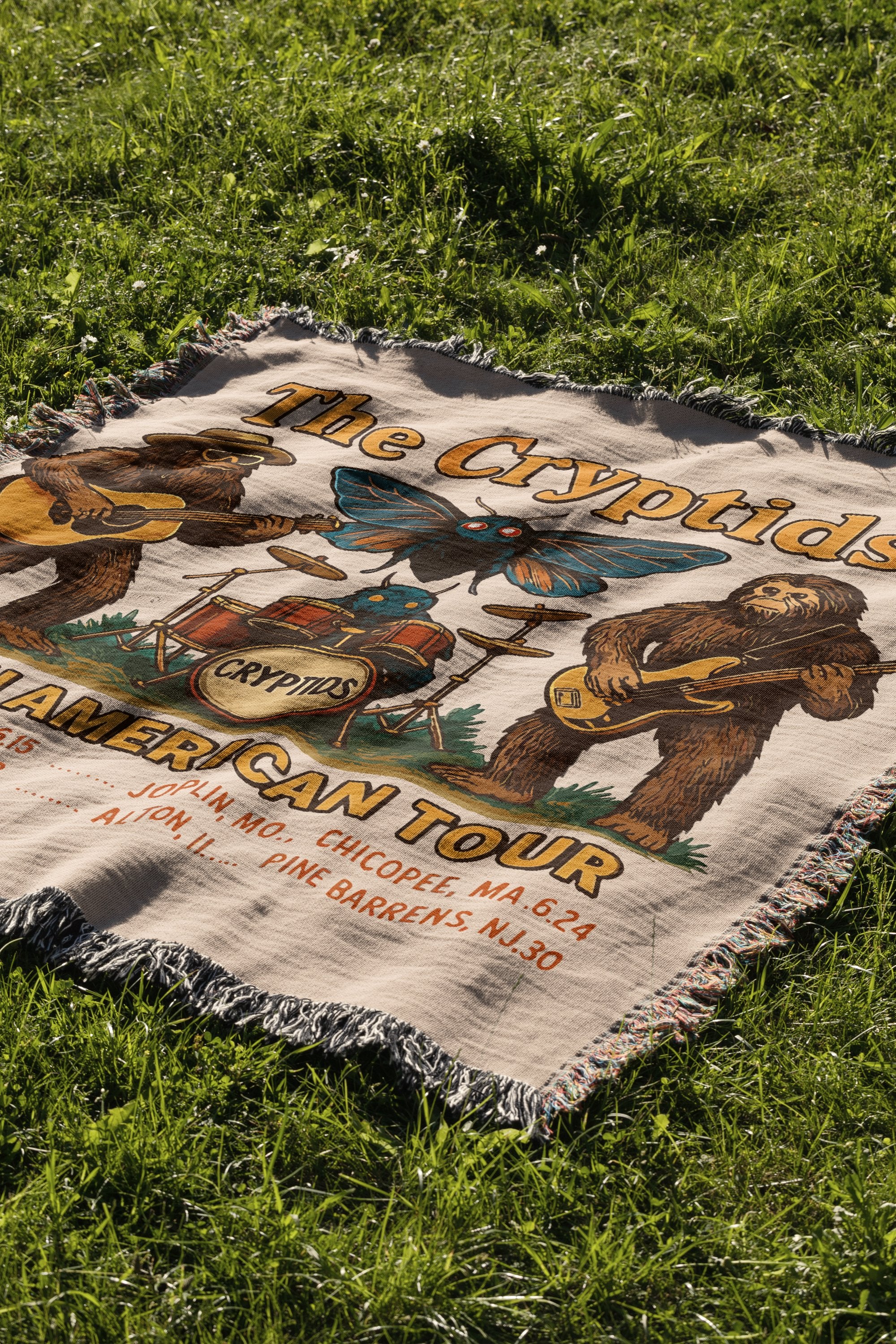 The Cryptids American Tour Blanket product type