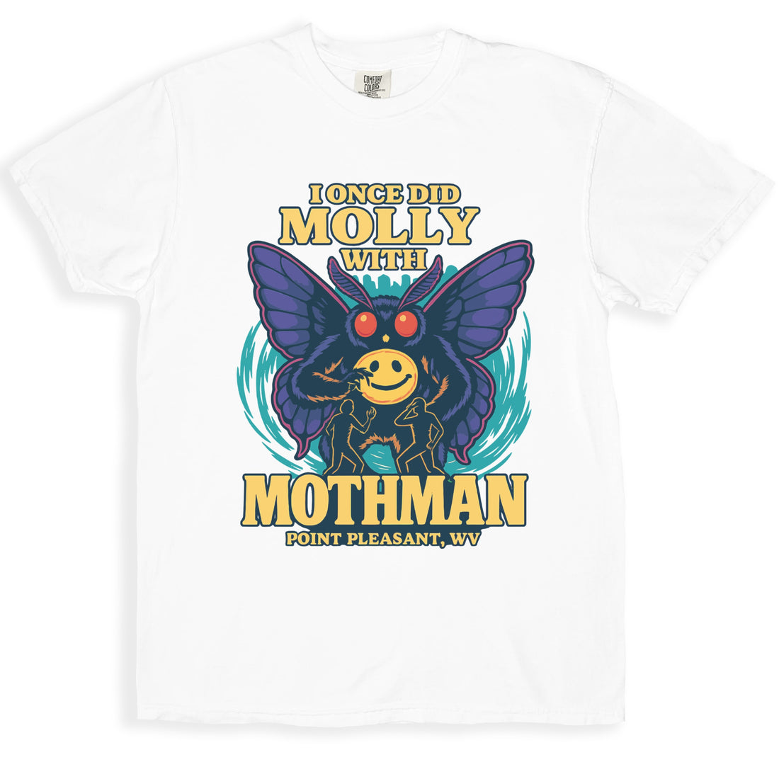 I Once Did Molly With Mothman WV Graphic Shirt product