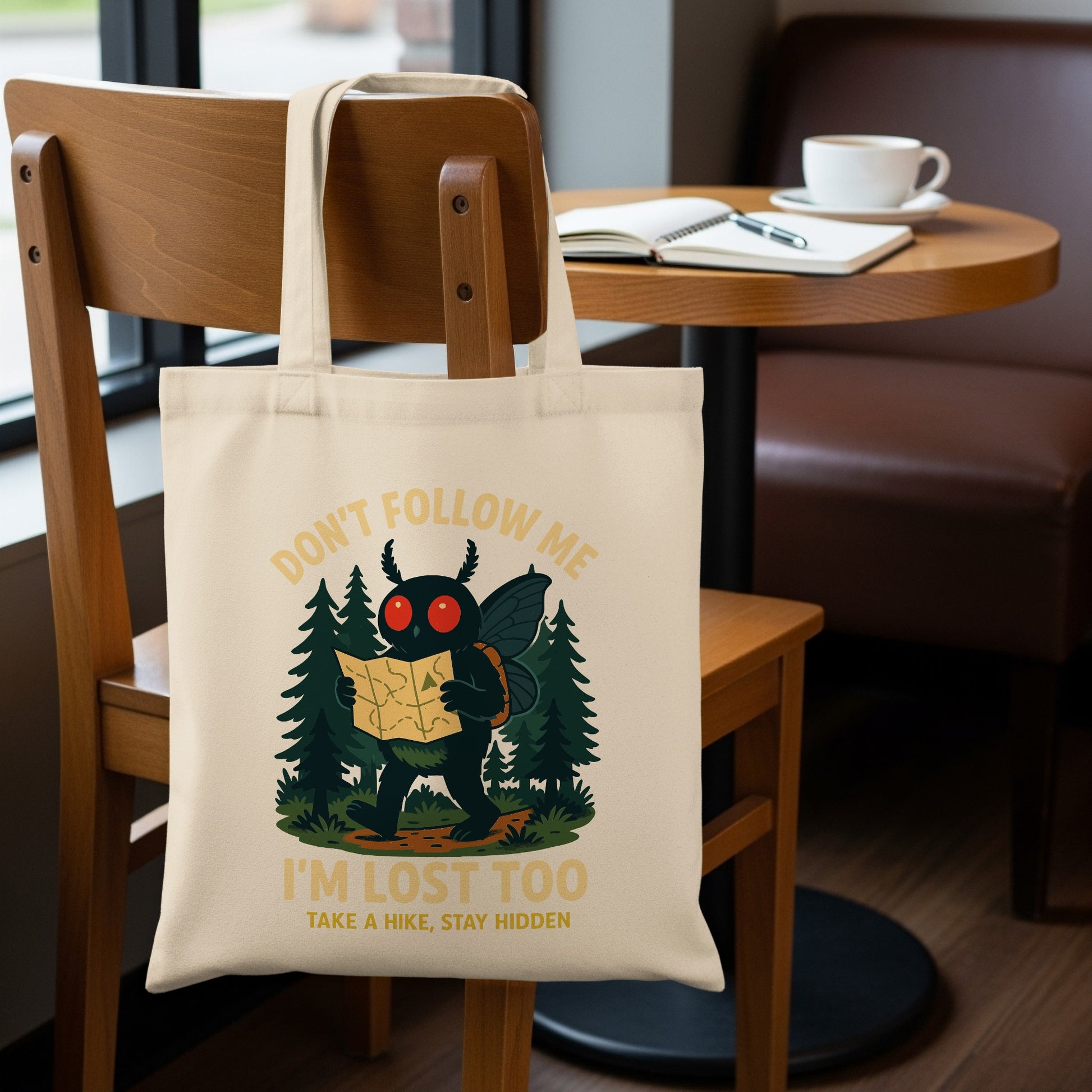 Don't Follow Me I'm Lost Too Hiking Tote Bag product type