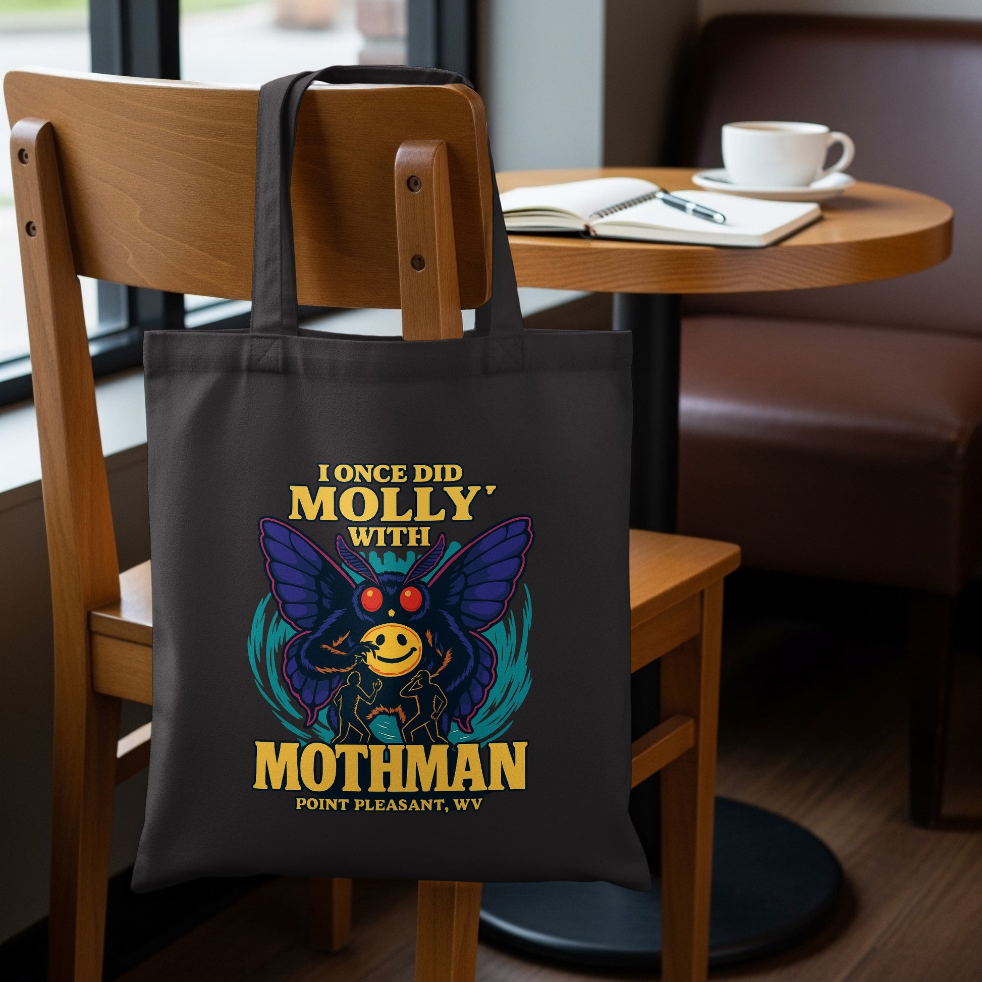 I Once Did Molly With Mothman Tote Bag product