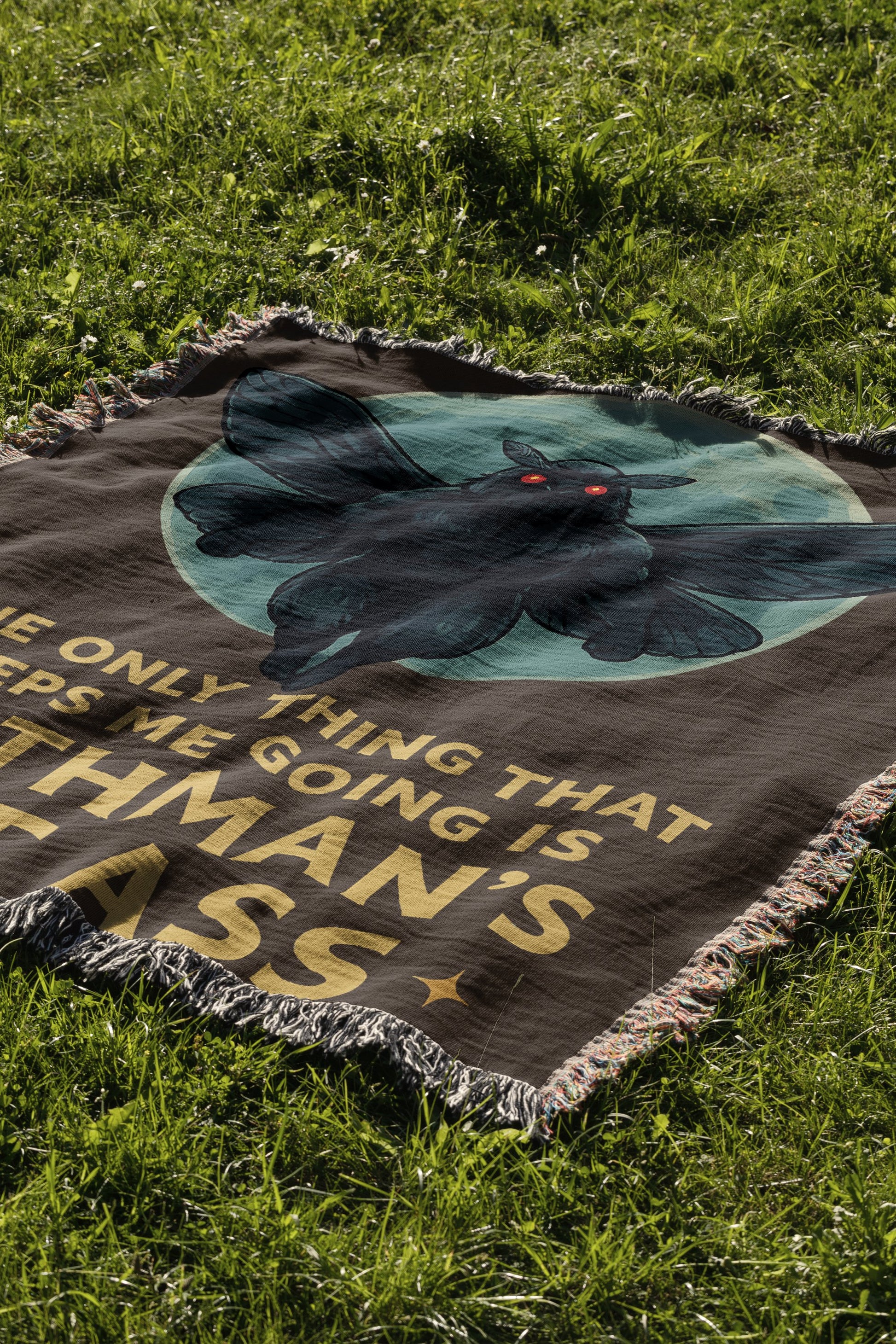 The Only Thing That Keeps Me Going Is Mothman's Blanket