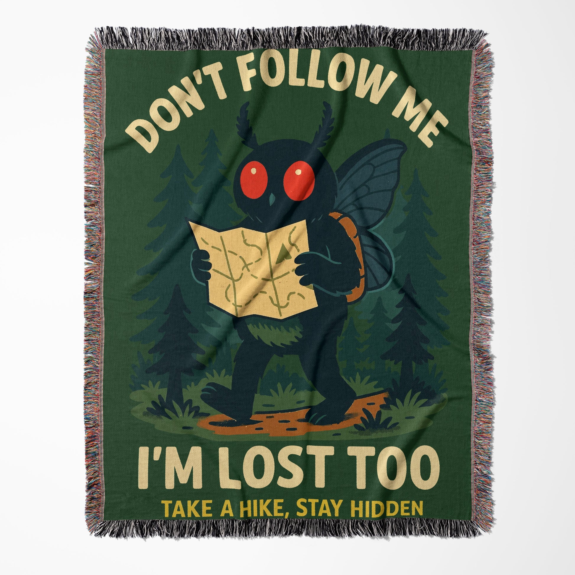 Don't Follow Me I'm Lost Too Throw Blanket product
