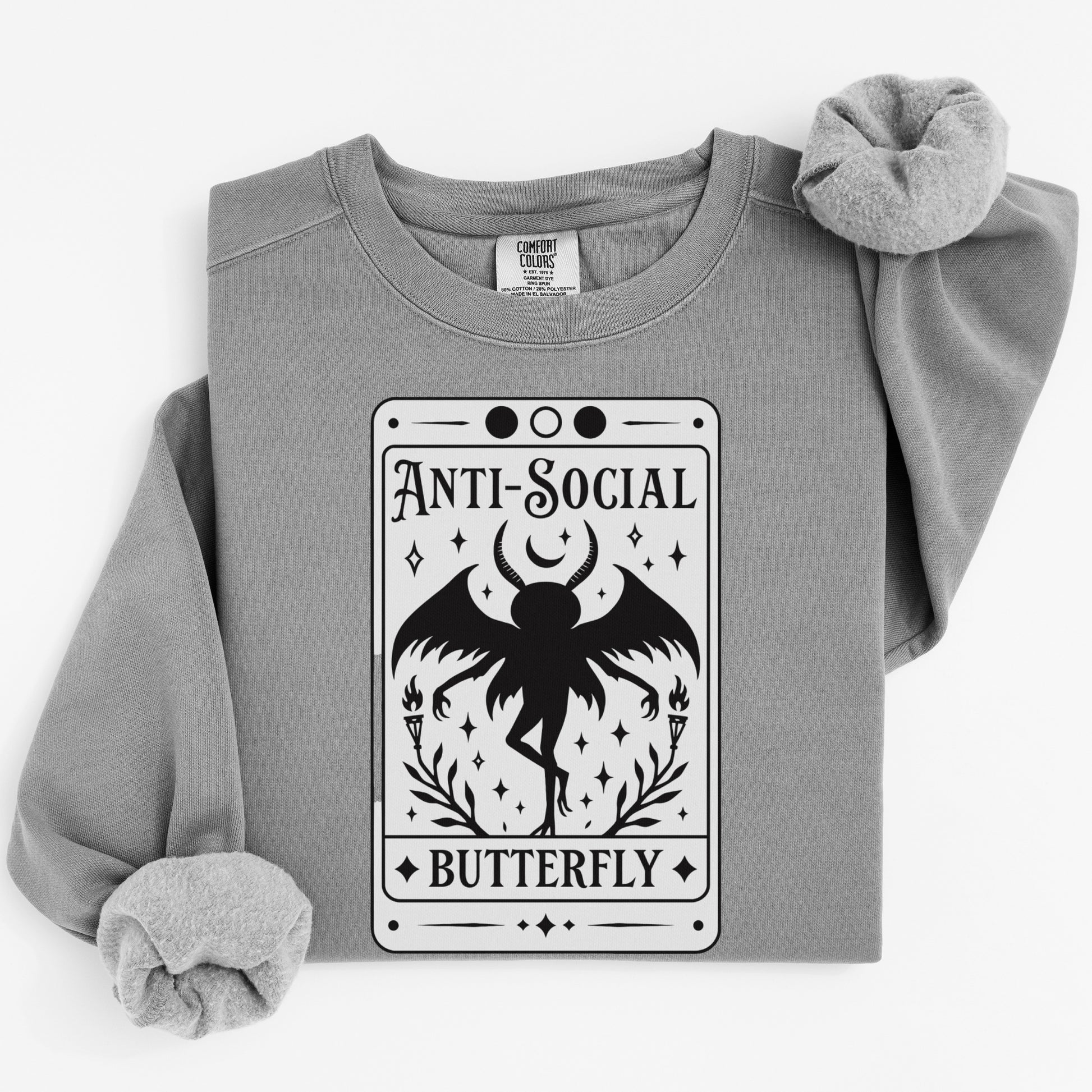 Anti-Social Butterfly Graphic Sweatshirt product