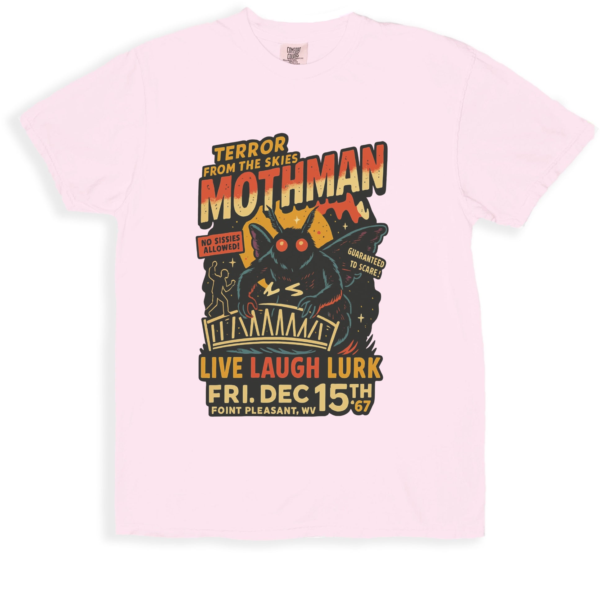 Terror From the Skies Mothman Graphic T-Shirt product