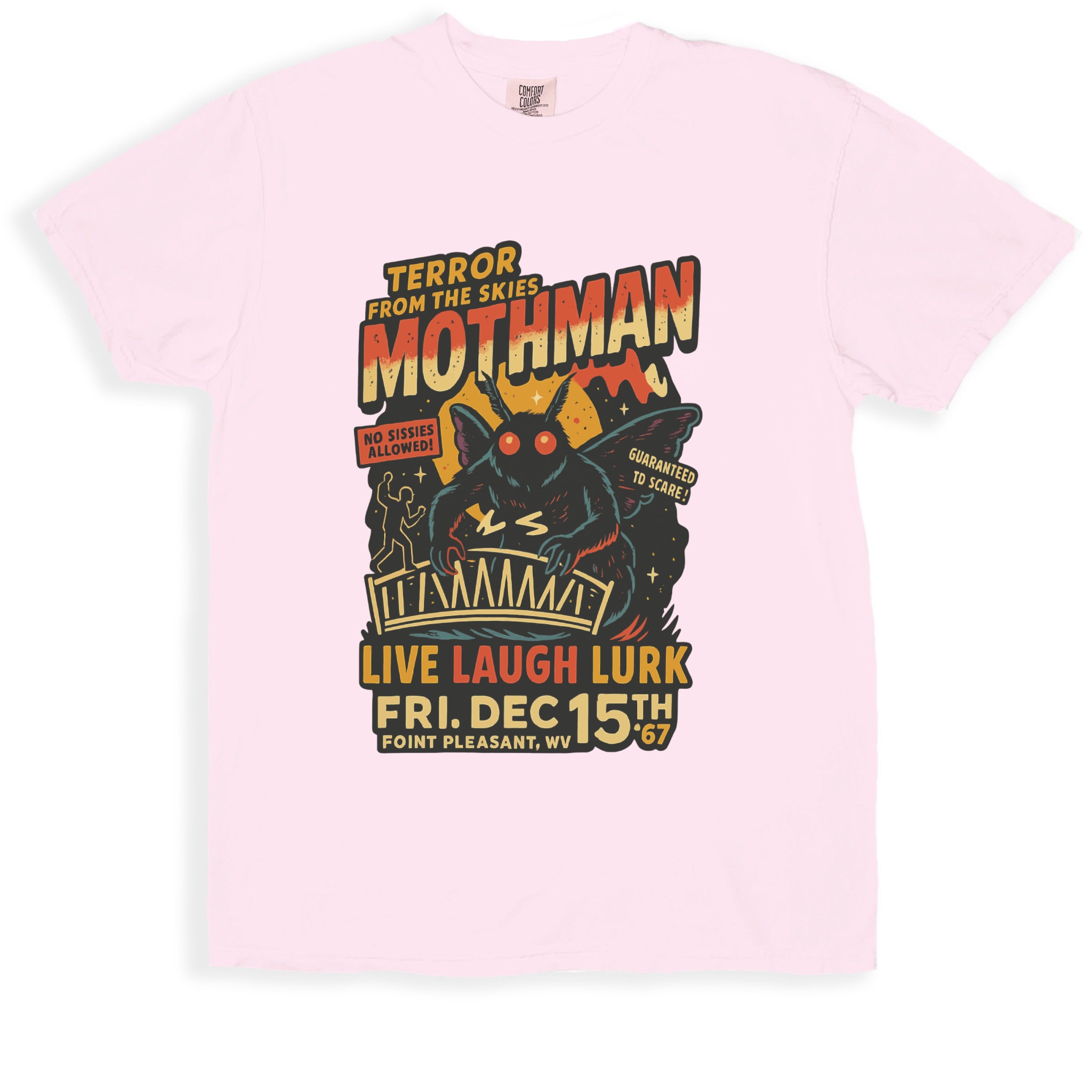 Terror From the Skies Mothman Graphic T-Shirt product