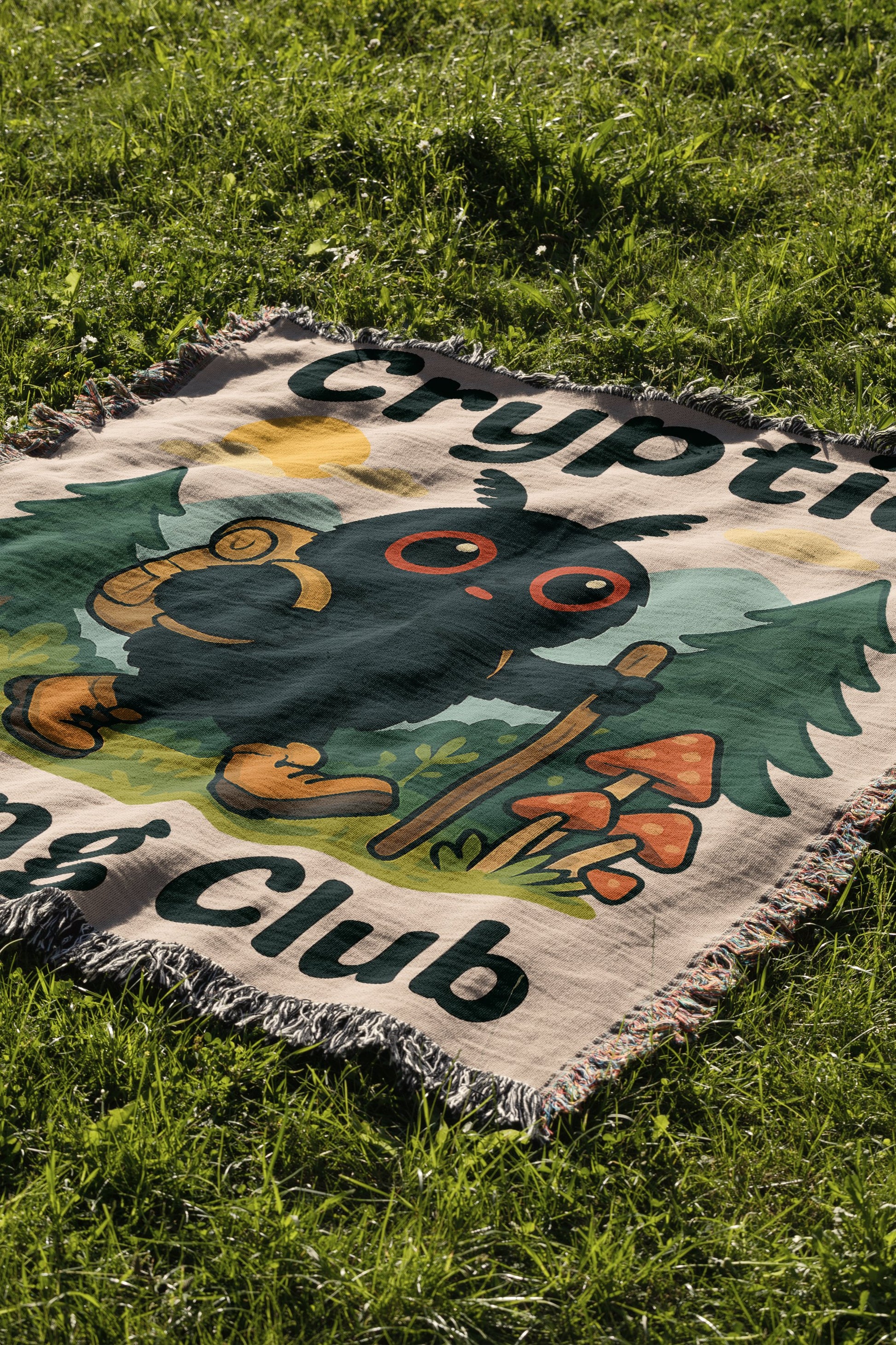 Cryptids Club Forest Creature Blanket product