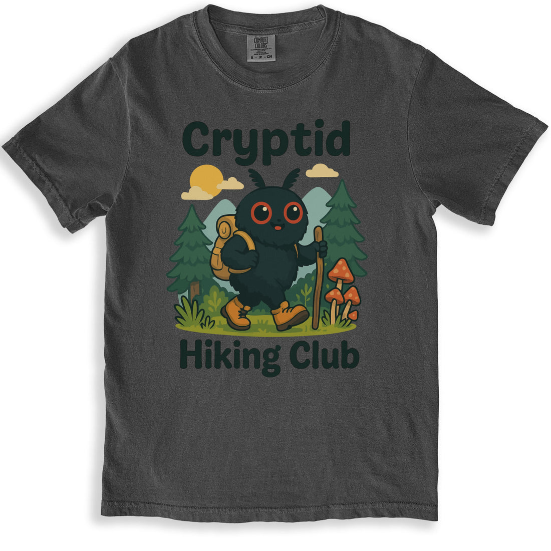 Cryptid Hiking Club Graphic T-shirt product