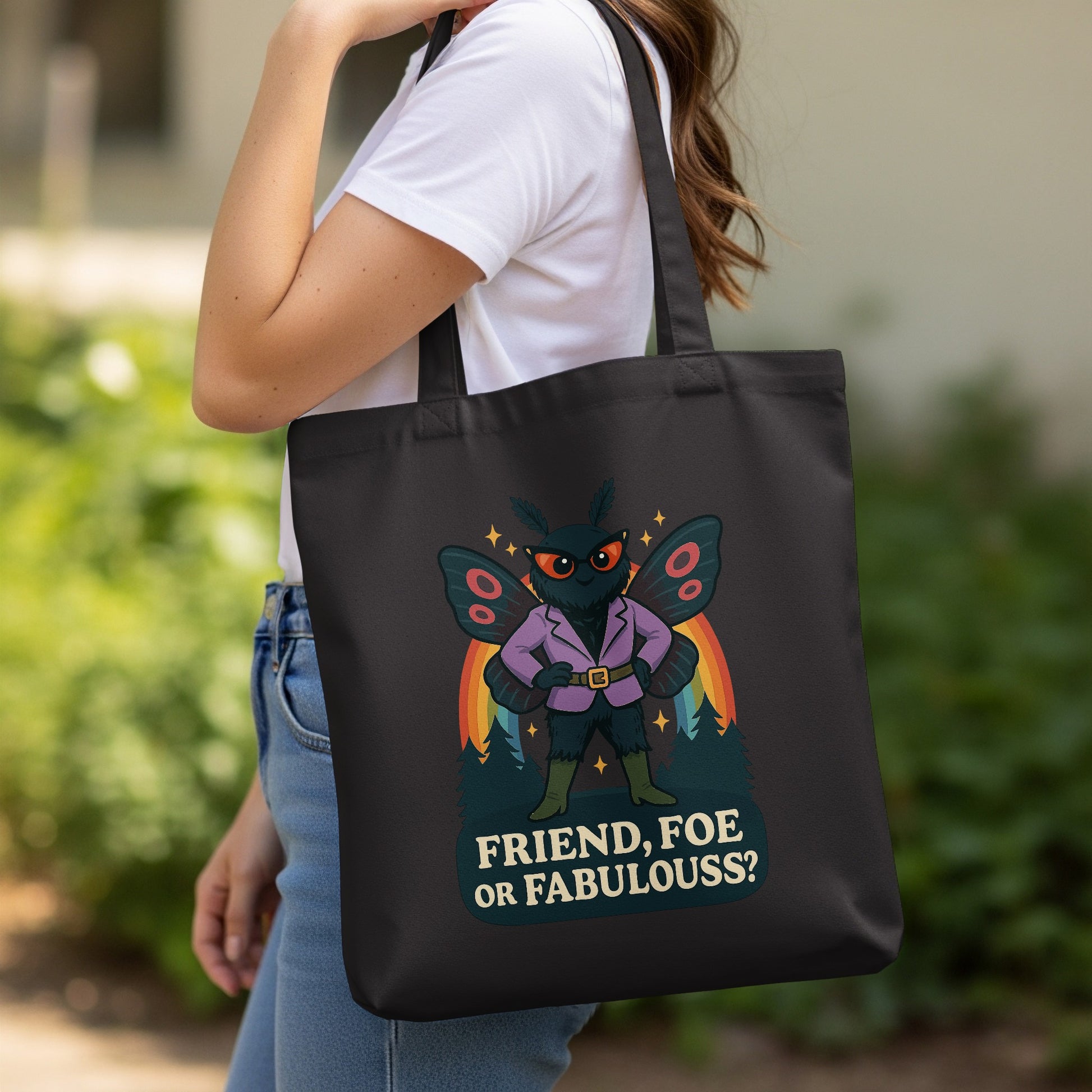 Friend Foe or Fabulous Tote Bag product type