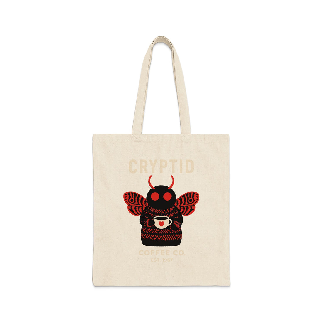 Cryptid Coffee Co EST 1987 Tote Bag product type