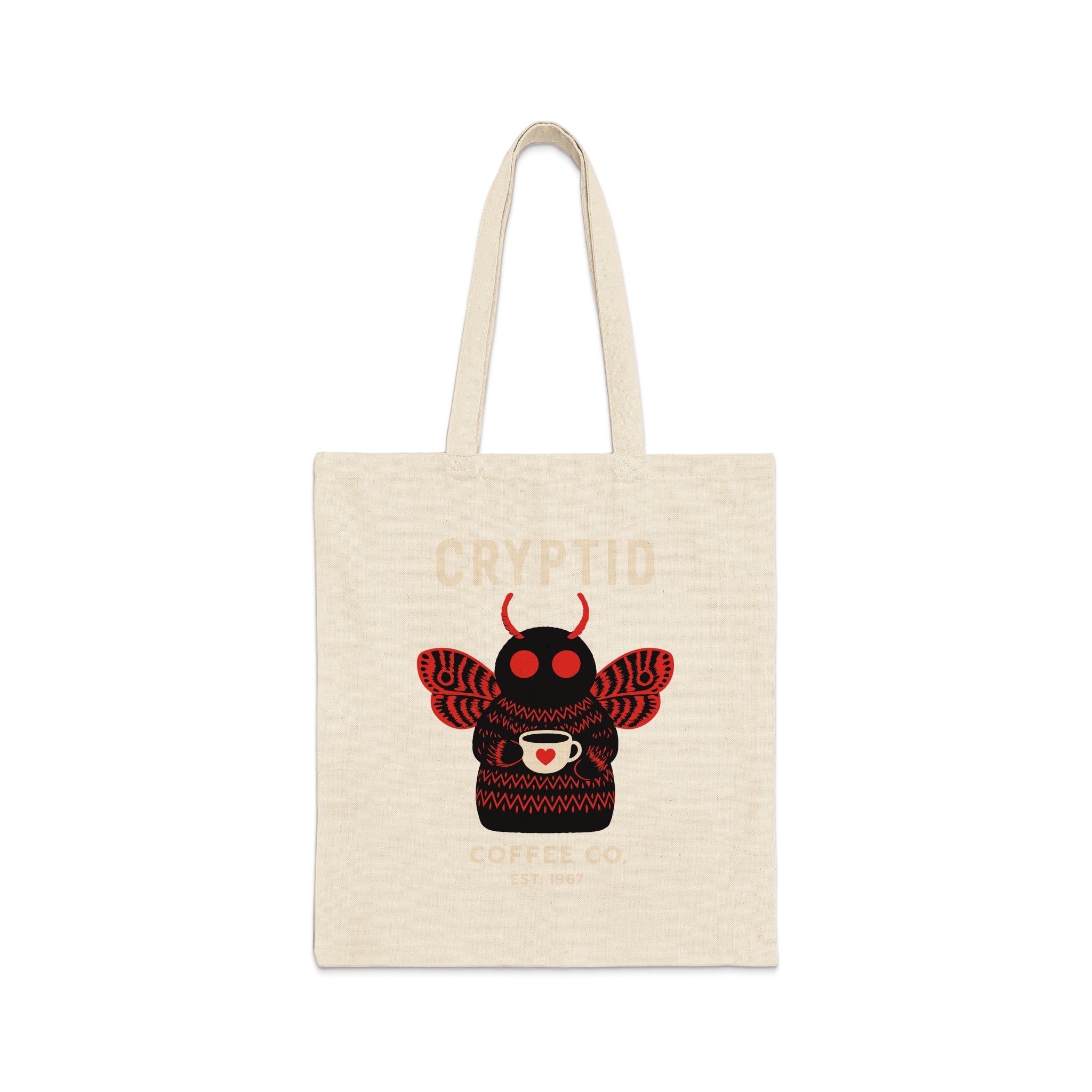 Cryptid Coffee Co EST 1987 Tote Bag product type