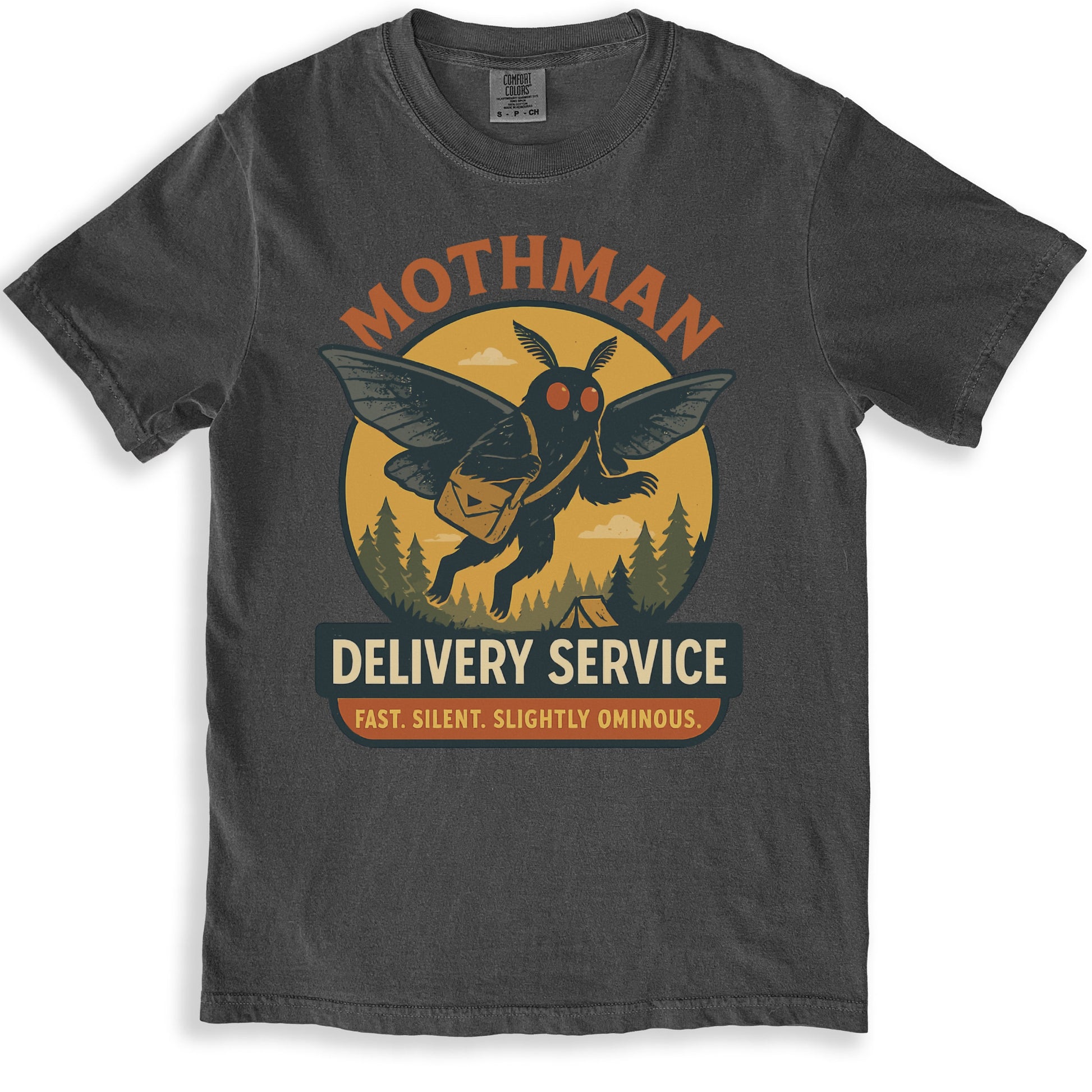Mothman Delivery Service Fast Silent Ominous T-shirt product