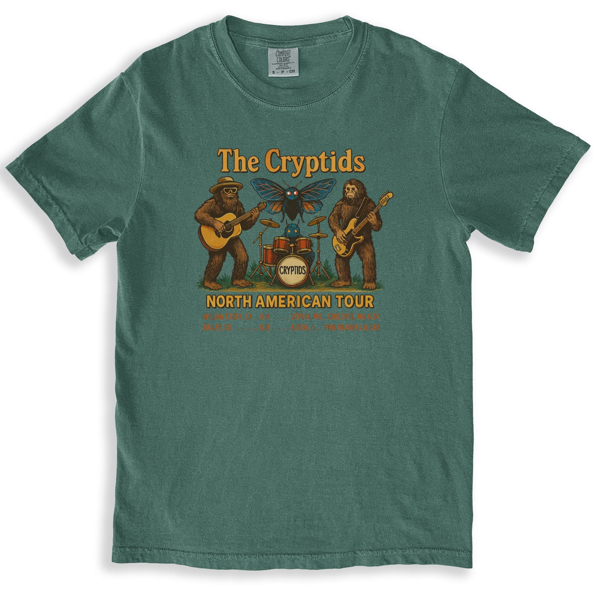The Cryptids North American Tour Graphic T-Shirt product