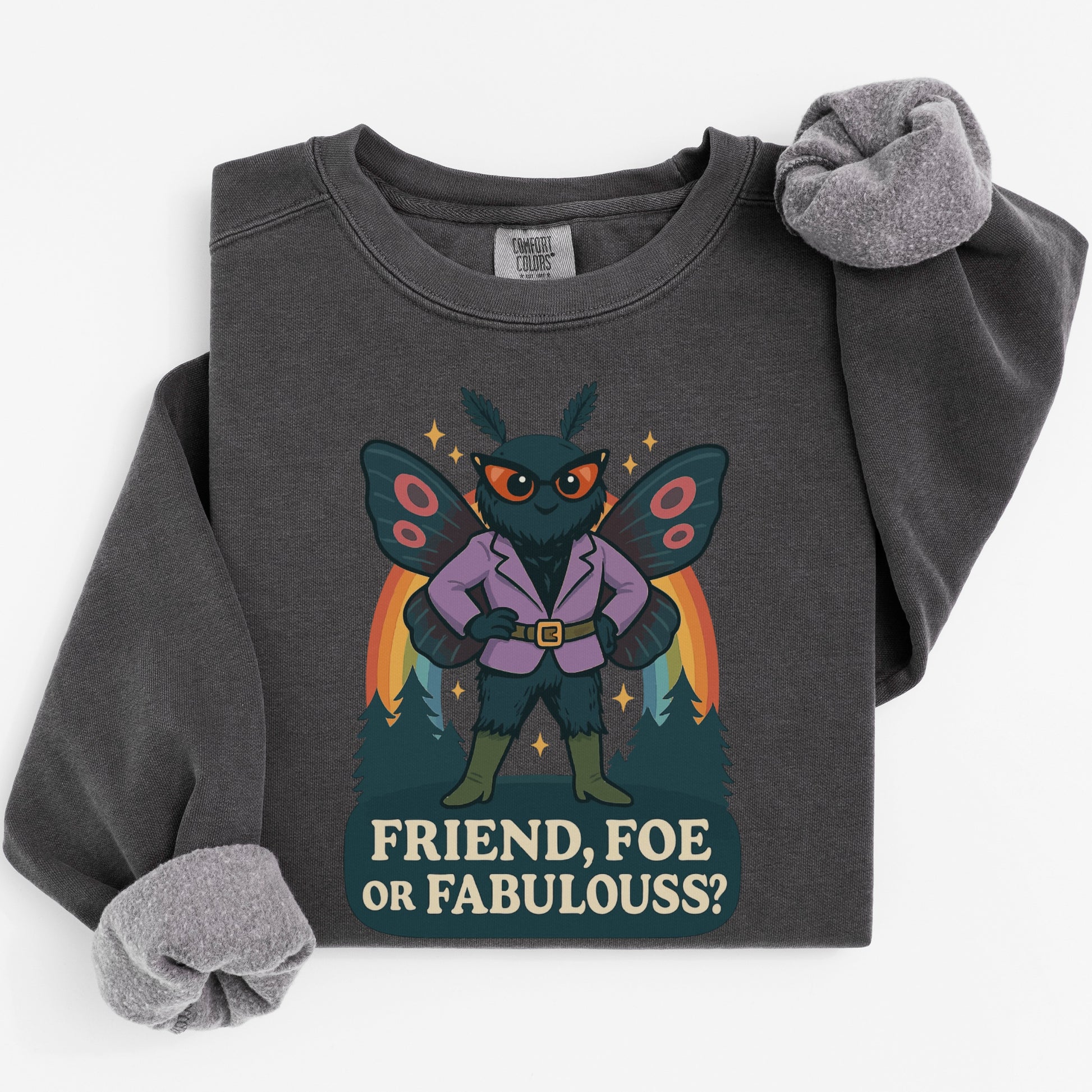Friend Foe or Fabulous Graphic Sweatshirt product type