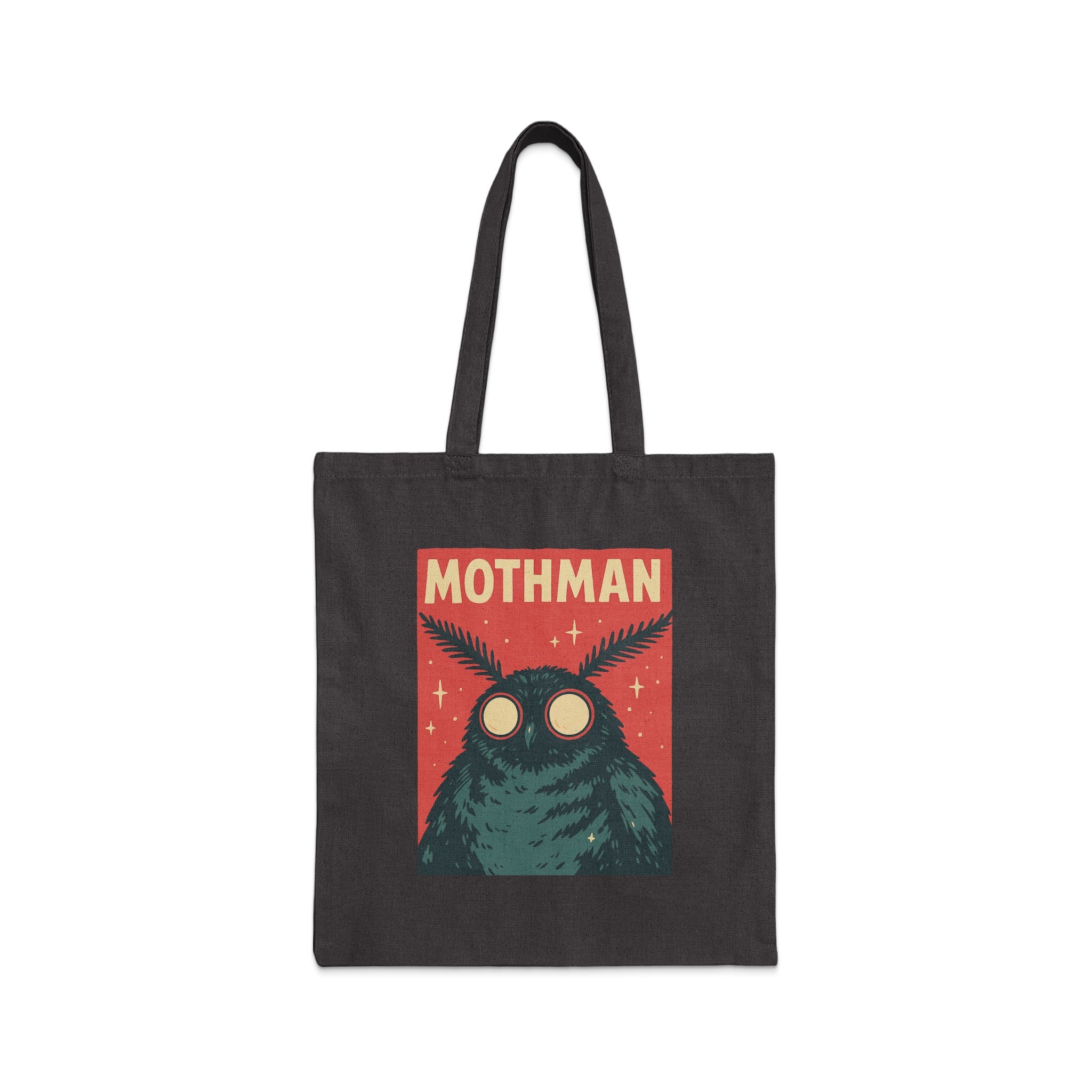 Mothman Graphic Design Black Tote Bag product