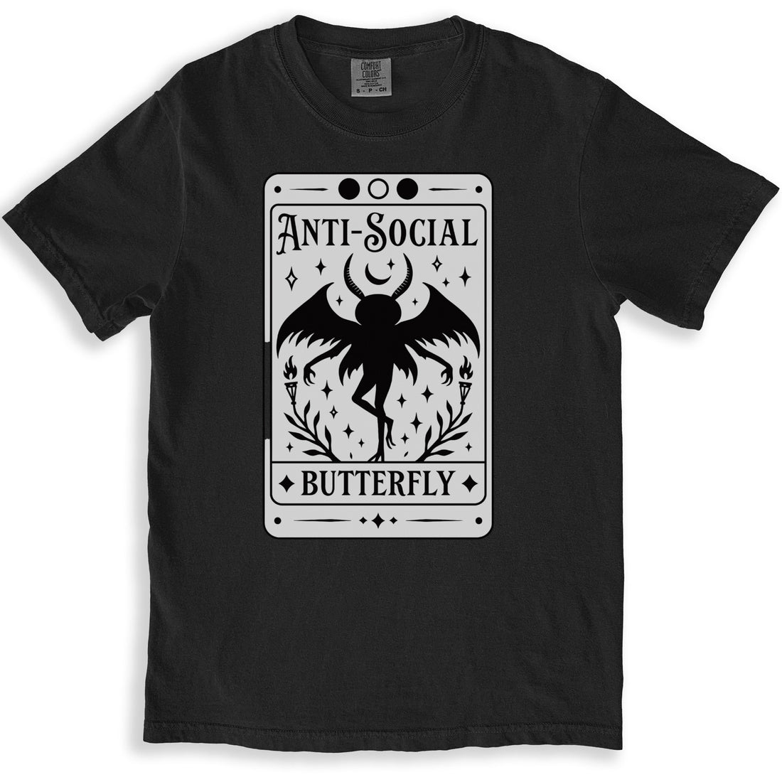 Anti-Social Butterfly Graphic Printed T-Shirt product