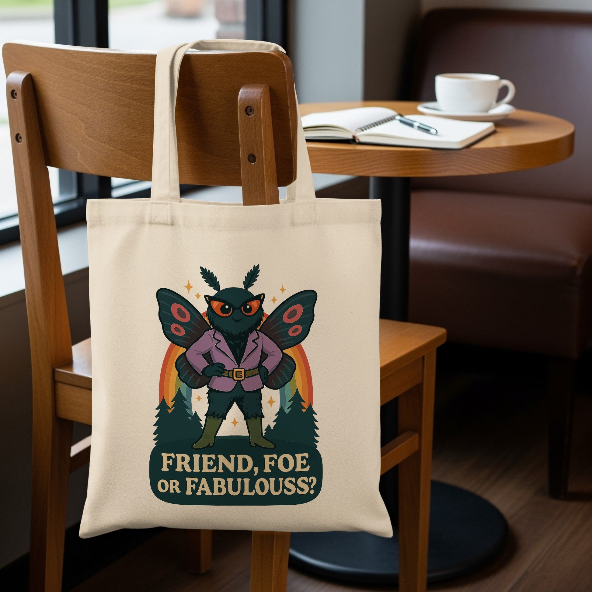 Friend Foe or Fabulouss Tote Bag Product Type