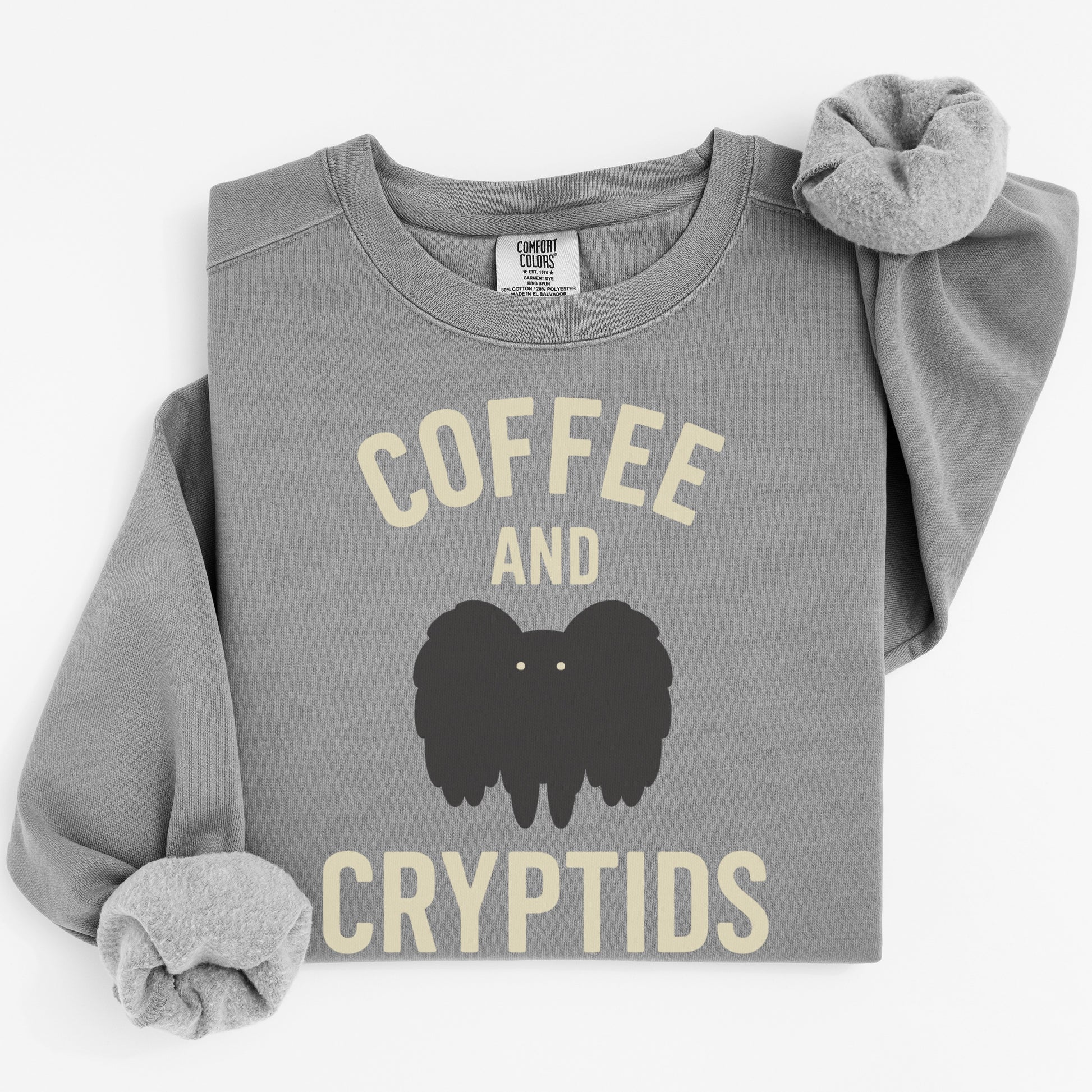 Coffee and Cryptids Graphic Sweatshirt product