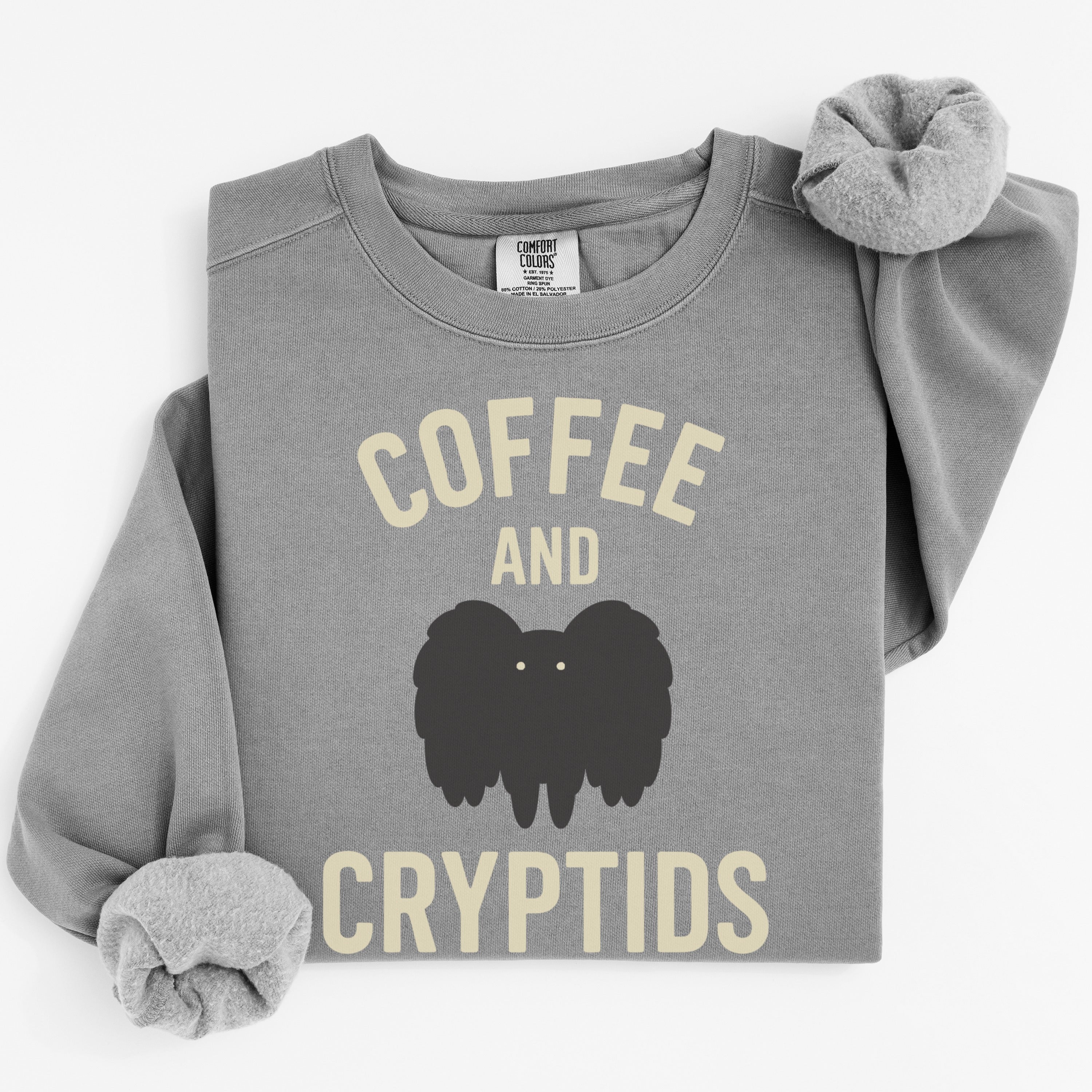 Coffee and Cryptids Graphic Sweatshirt product