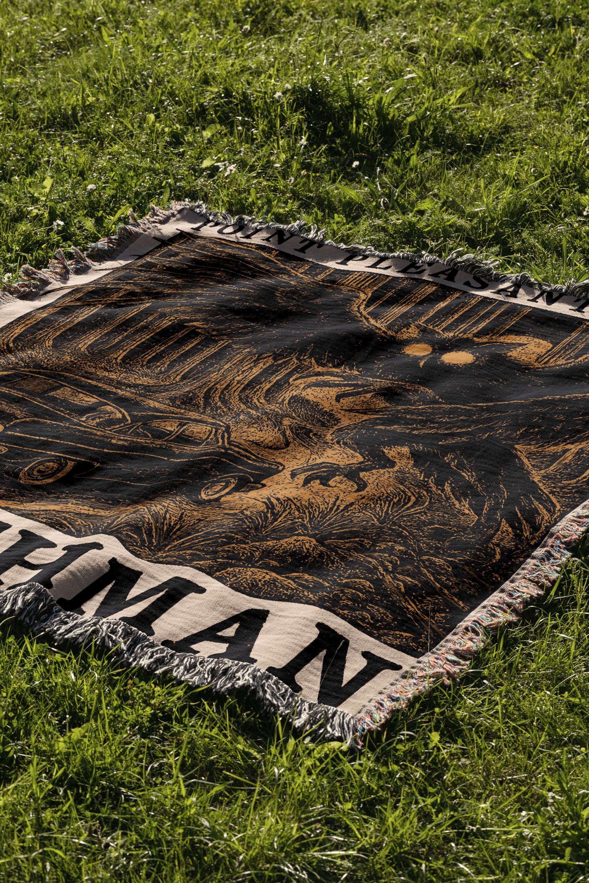 Scenic Detail Printed Woven Throw Blanket product